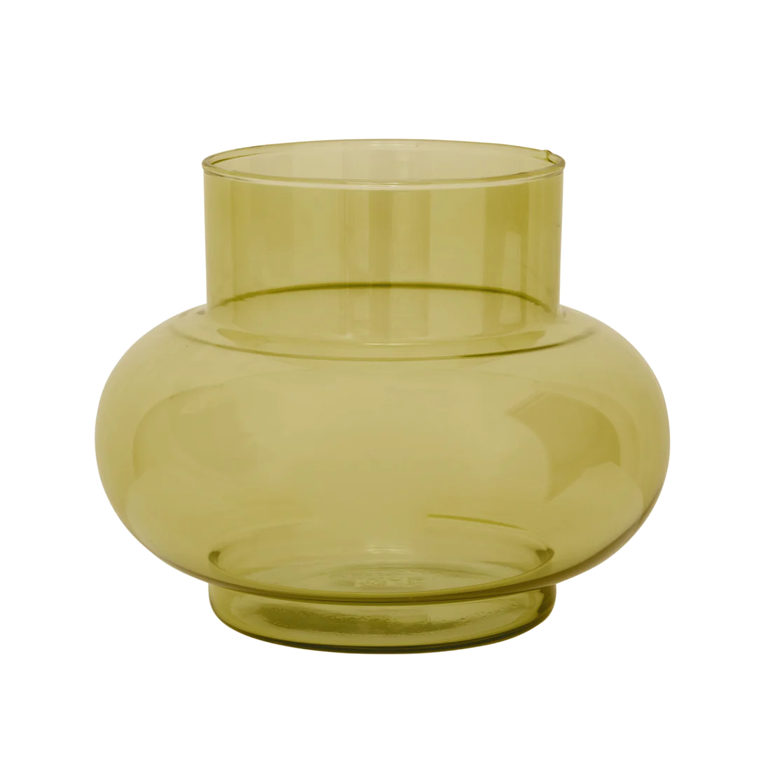 Vase Tummy Green
