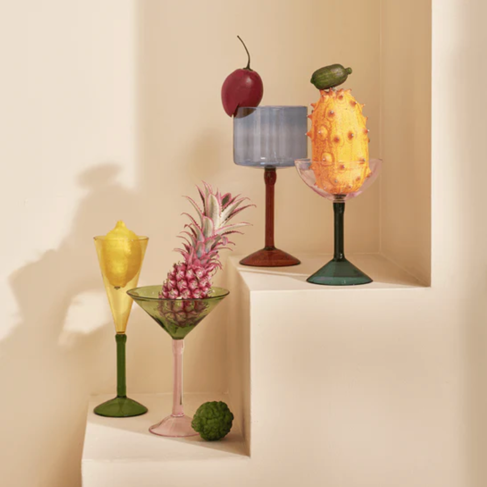 cocktail glass set