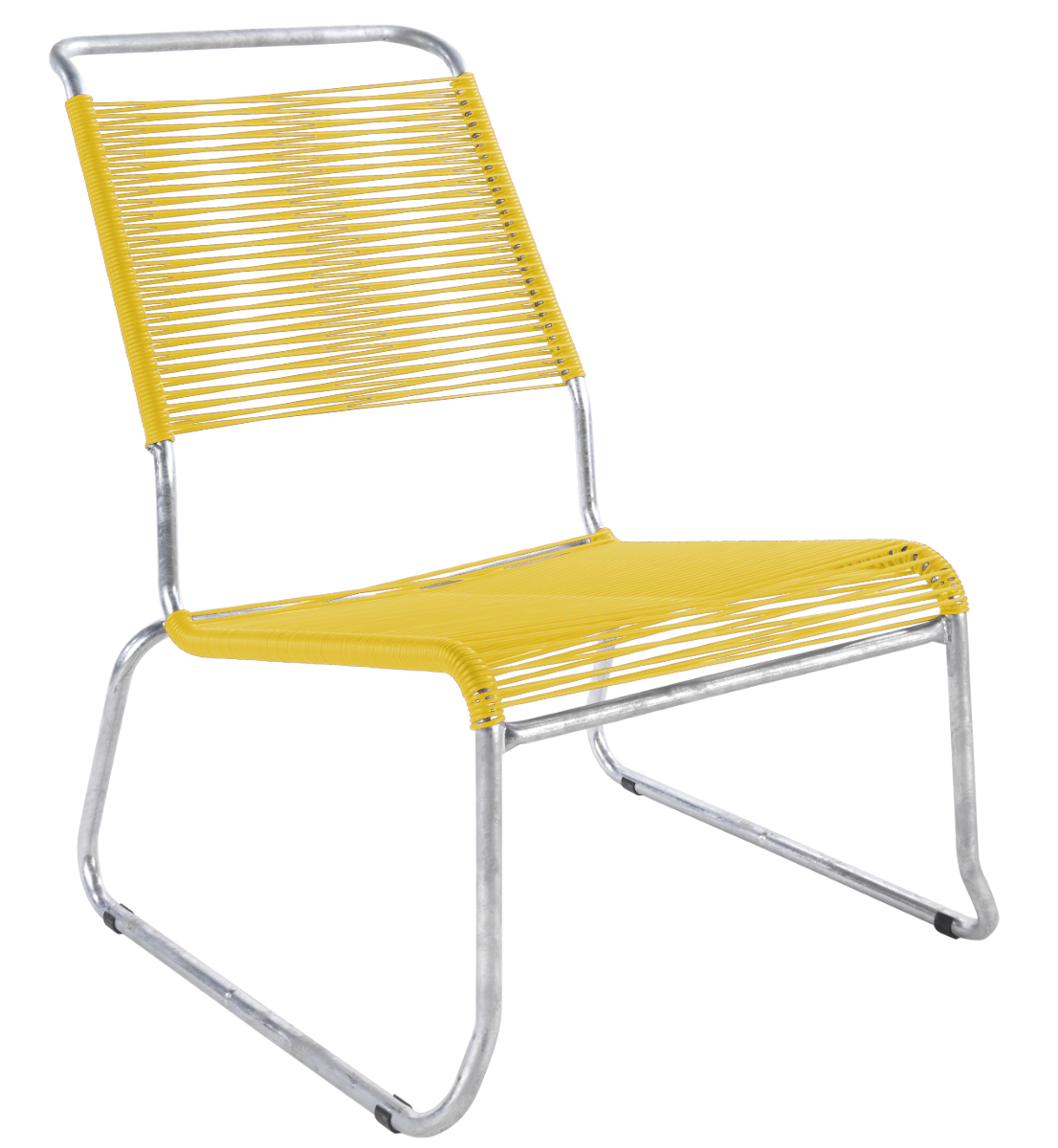 Schaffner Kufen Spaghetti Lounge Chair Hochlehner - Säntis ohne Armlehne