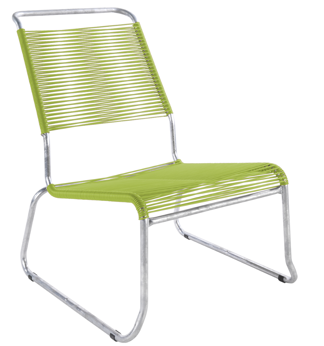 Schaffner Kufen Spaghetti Lounge Chair Hochlehner - Säntis ohne Armlehne