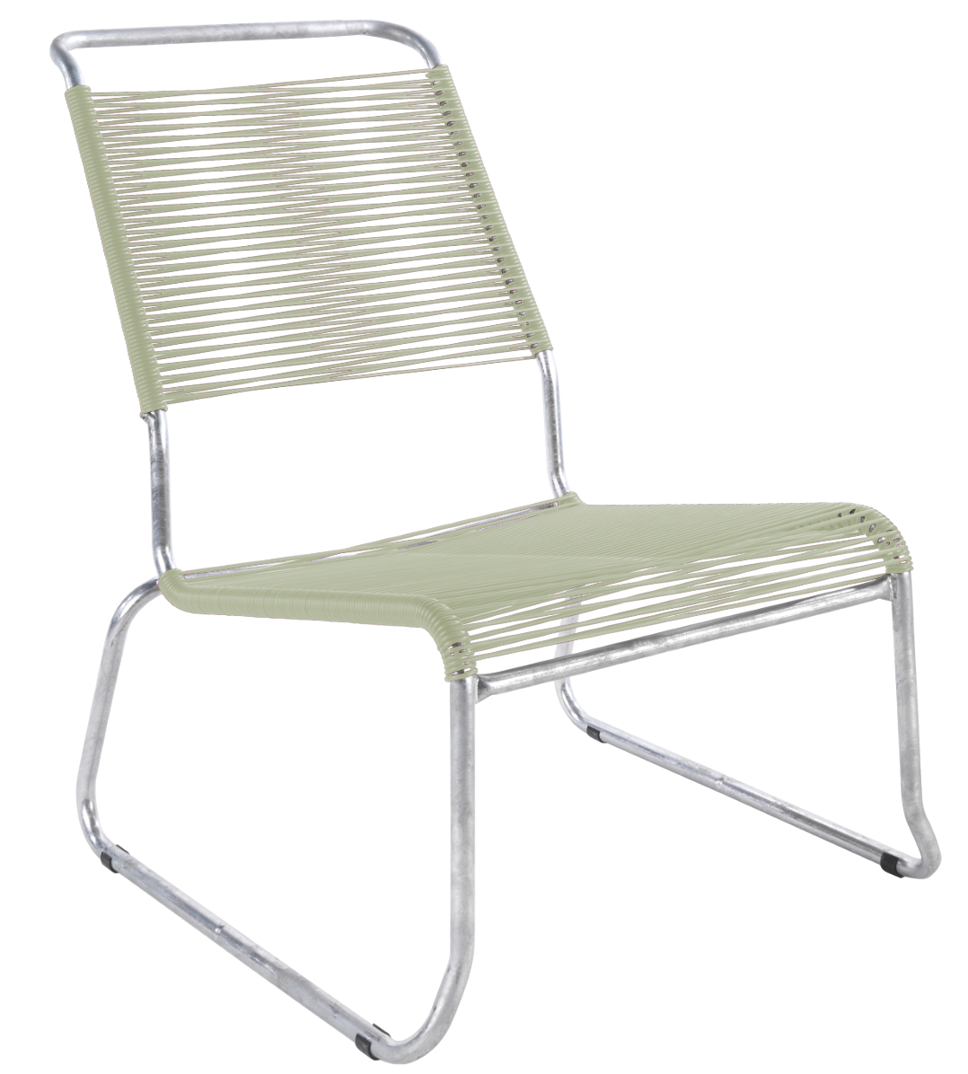 Schaffner Kufen Spaghetti Lounge Chair Hochlehner - Säntis ohne Armlehne