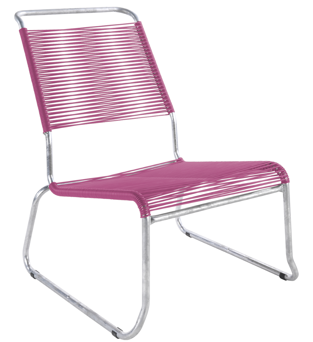Schaffner Kufen Spaghetti Lounge Chair Hochlehner - Säntis ohne Armlehne
