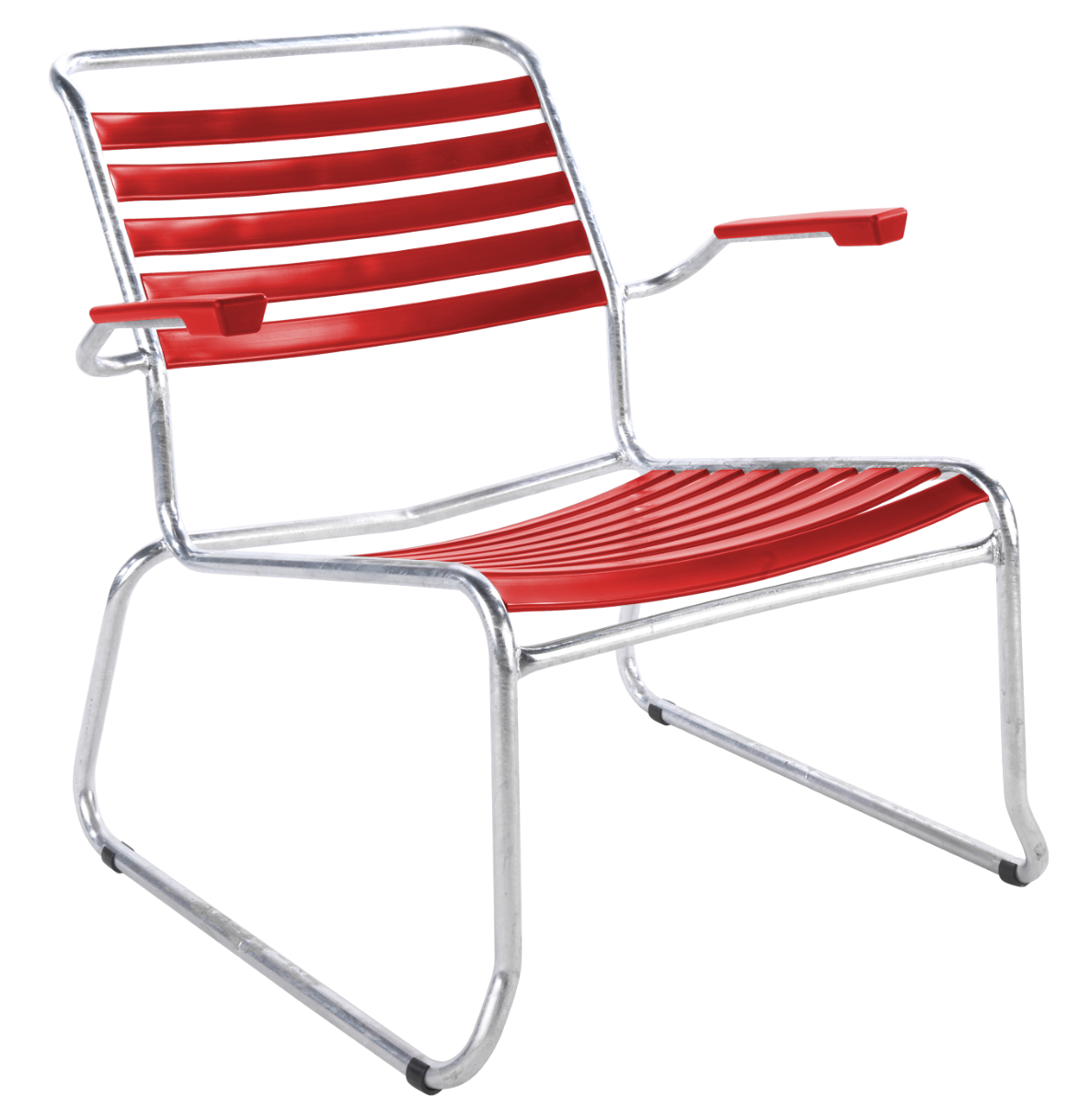 Schaffner Kufen Lounge Chair – Säntis mit Armlehne