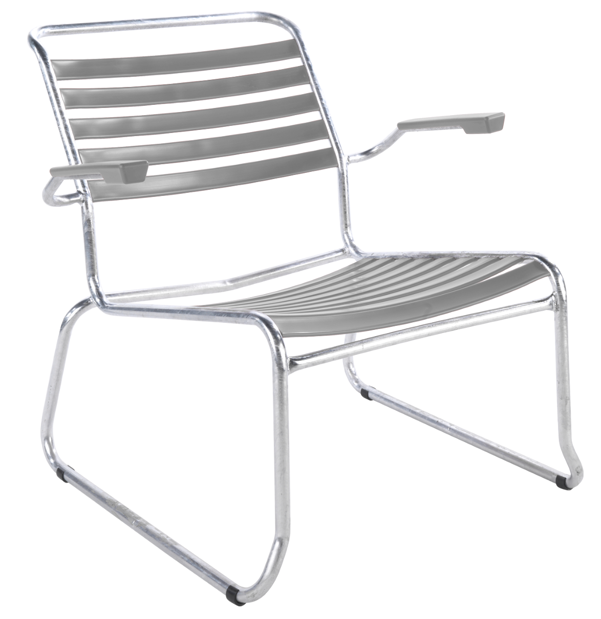 Schaffner Kufen Lounge Chair – Säntis mit Armlehne