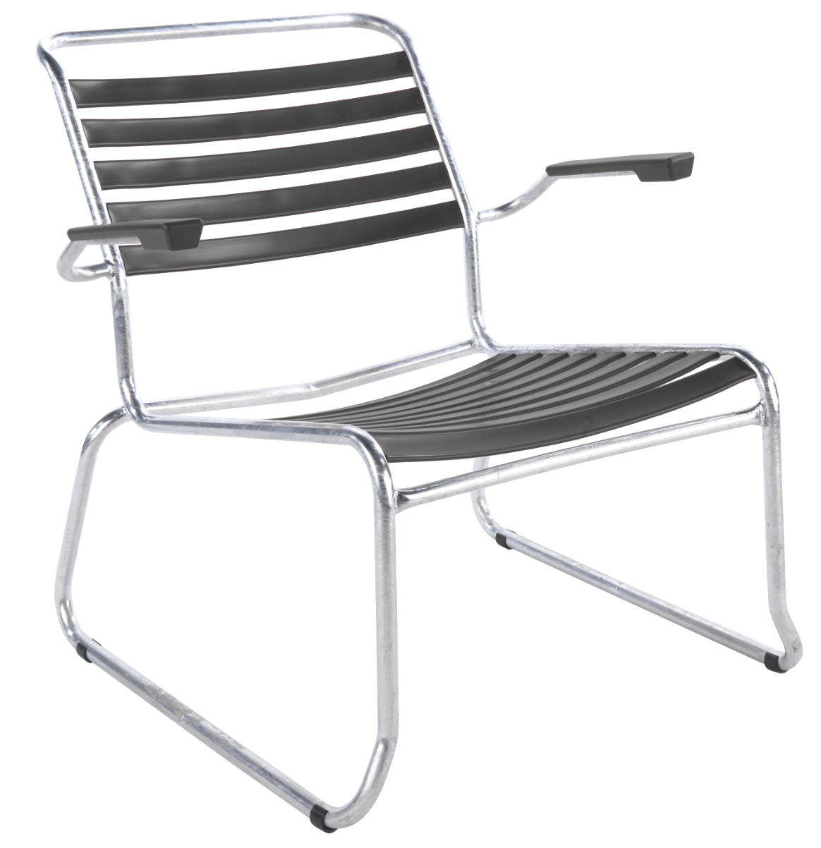 Schaffner Kufen Lounge Chair – Säntis mit Armlehne