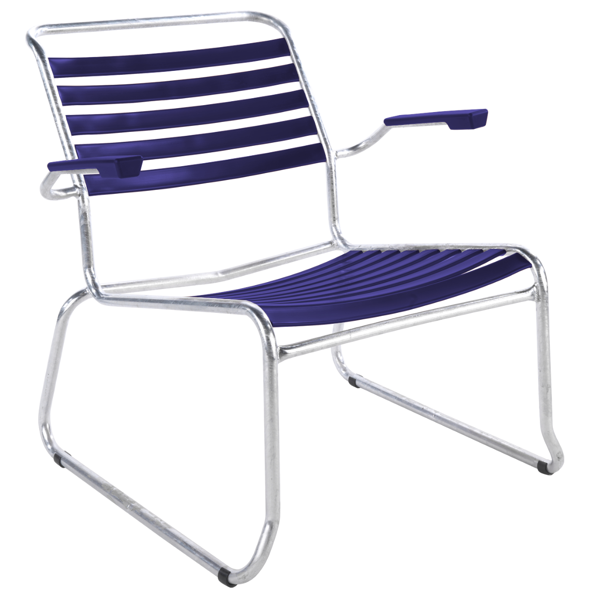 Schaffner Kufen Lounge Chair – Säntis mit Armlehne