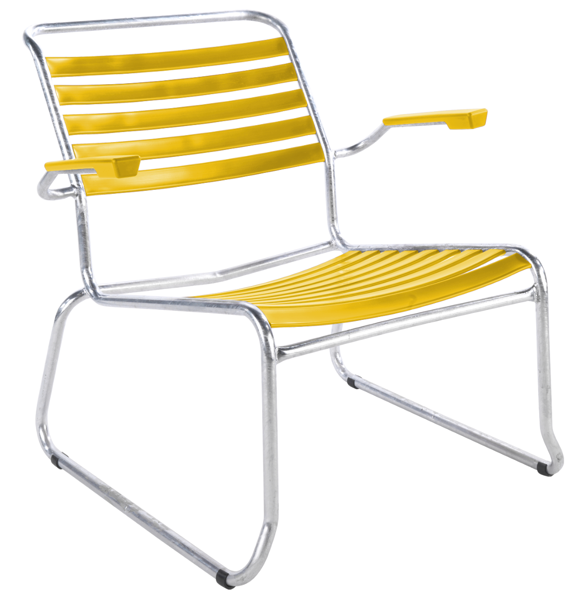 Schaffner Kufen Lounge Chair – Säntis mit Armlehne