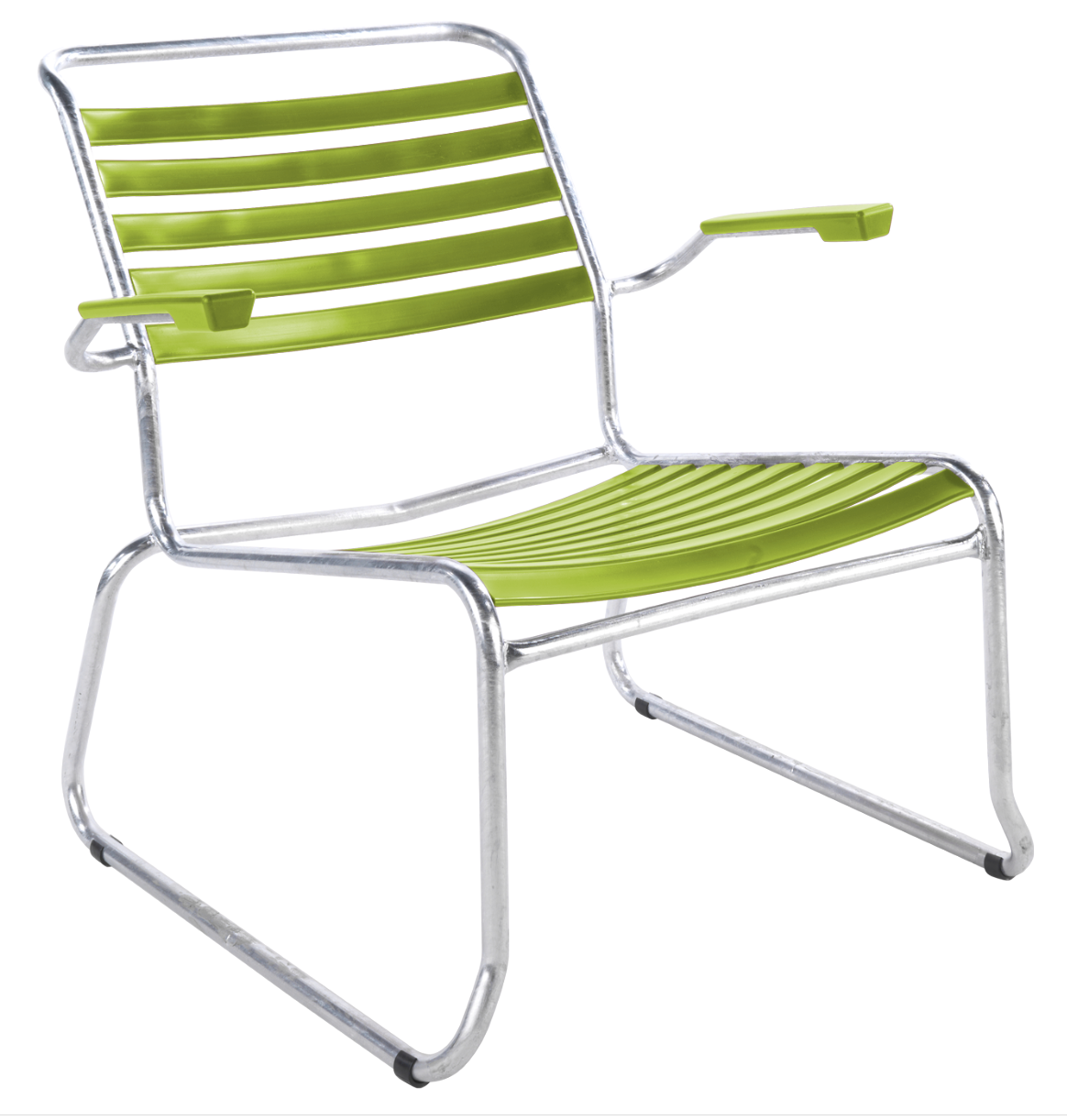 Schaffner Kufen Lounge Chair – Säntis mit Armlehne