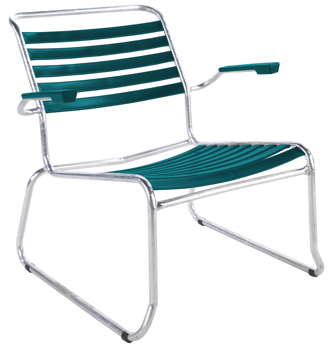 Schaffner Kufen Lounge Chair – Säntis mit Armlehne