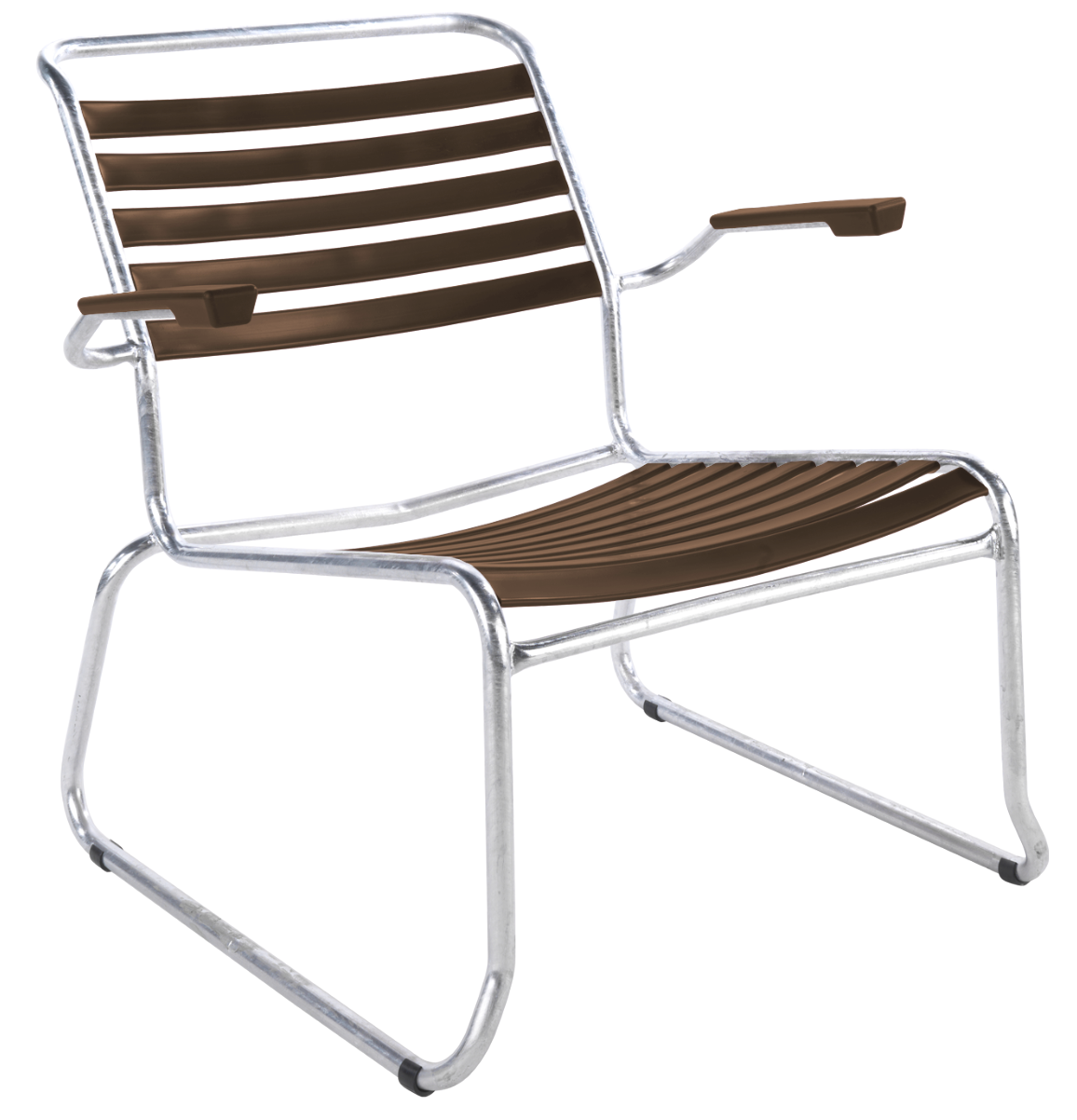 Schaffner Kufen Lounge Chair – Säntis mit Armlehne