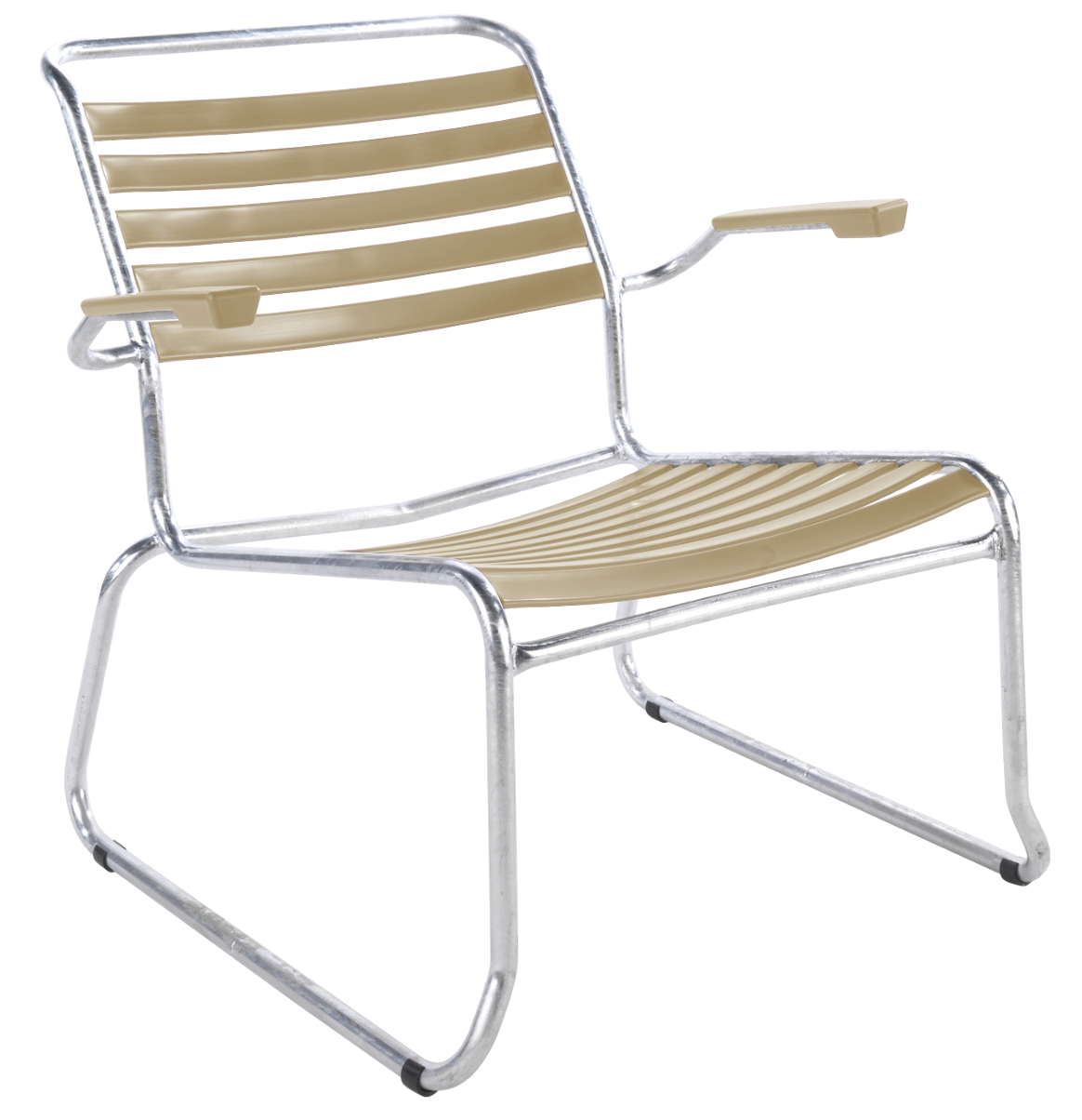 Schaffner Kufen Lounge Chair – Säntis mit Armlehne