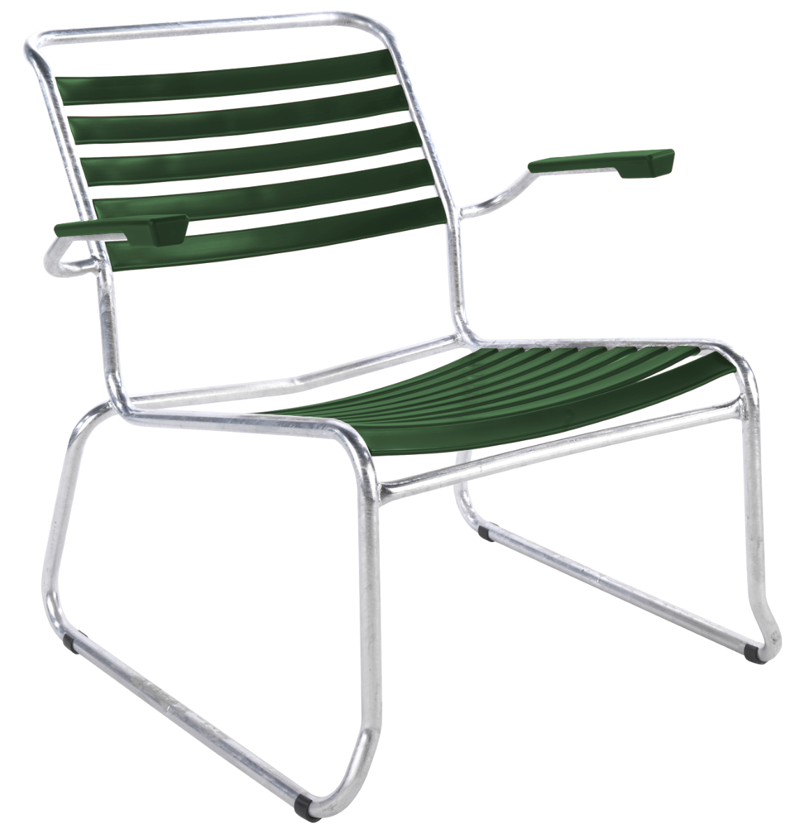 Schaffner Kufen Lounge Chair – Säntis mit Armlehne