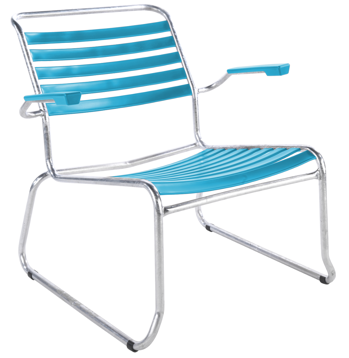 Schaffner Kufen Lounge Chair – Säntis mit Armlehne