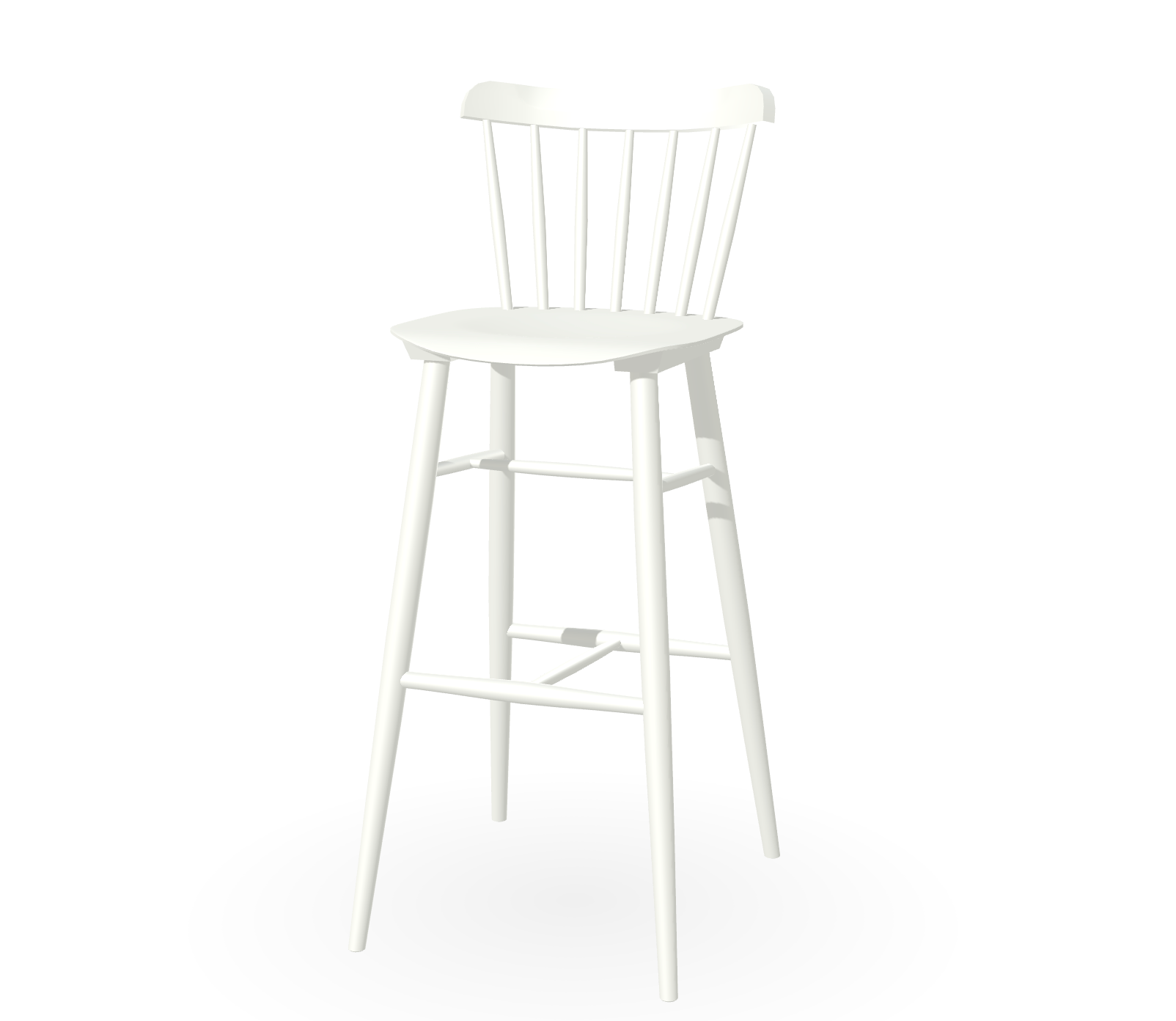 Mikado bar stool beech
