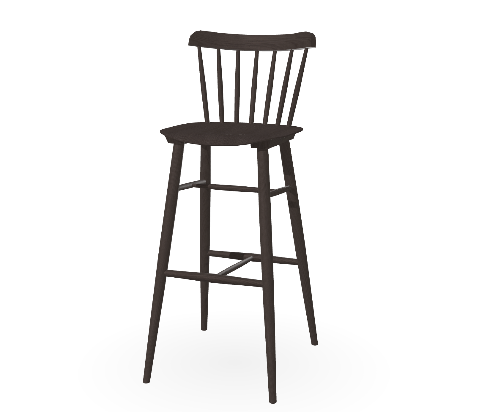 Mikado bar stool oak
