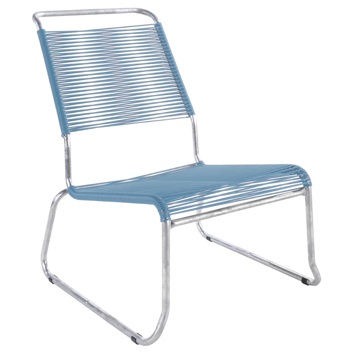 Schaffner Kufen Spaghetti Lounge Chair Hochlehner - Säntis ohne Armlehne
