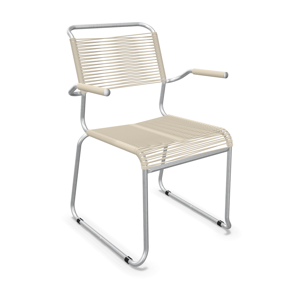 Schaffner Spaghetti Chair – Säntis with armrest