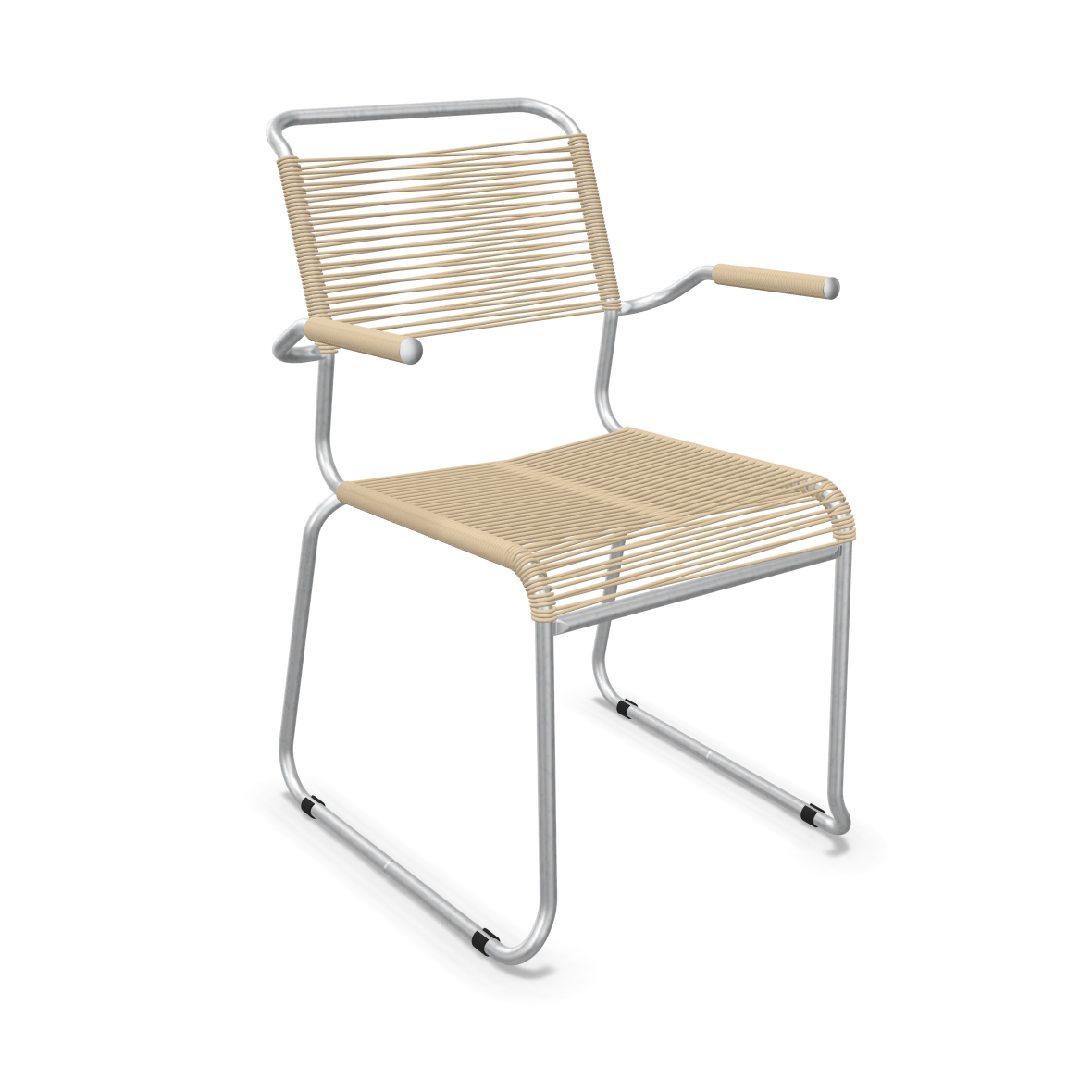 Schaffner Spaghetti Chair – Säntis with armrest