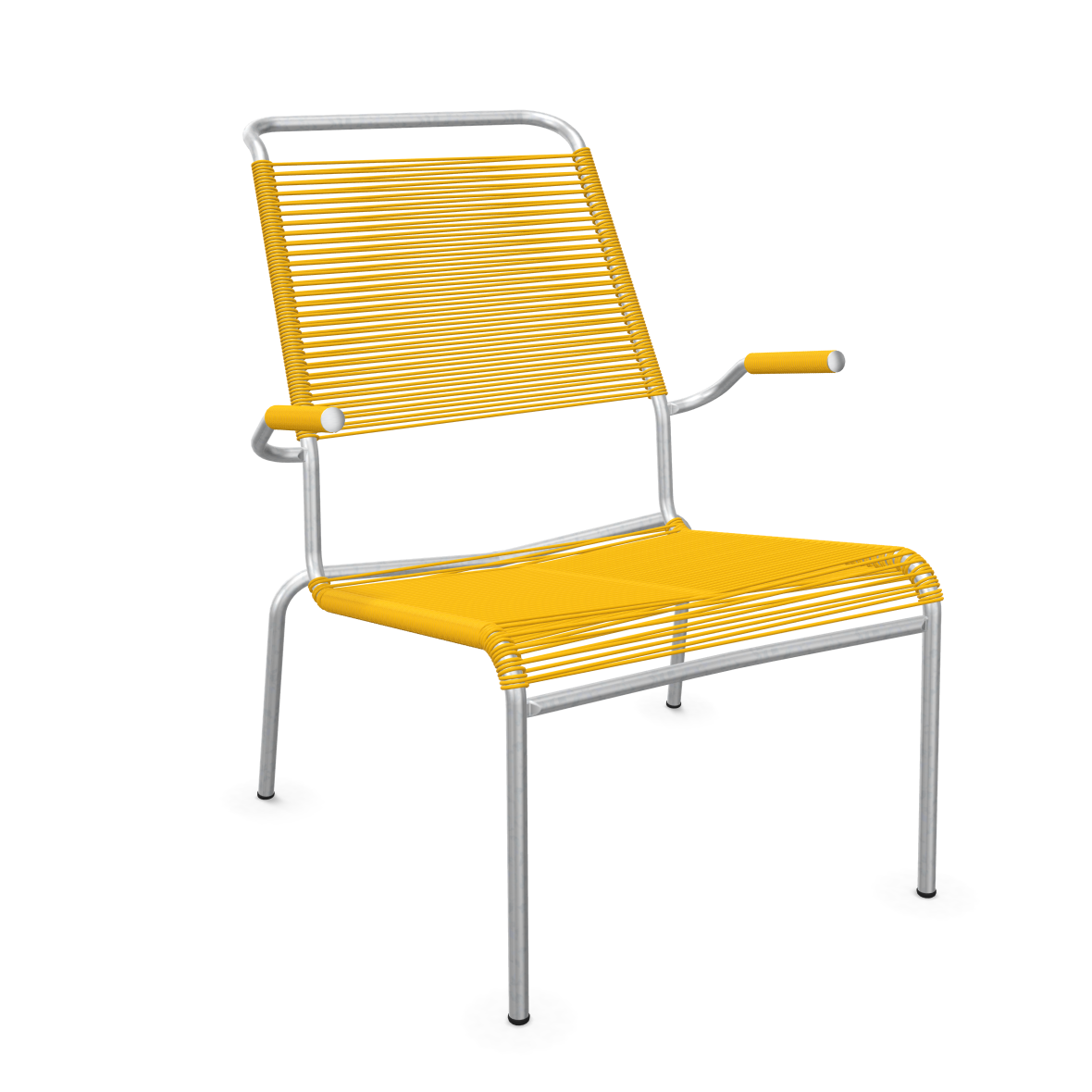 Schaffner Säntis Spaghetti Lounge Chair High Back – with armrest