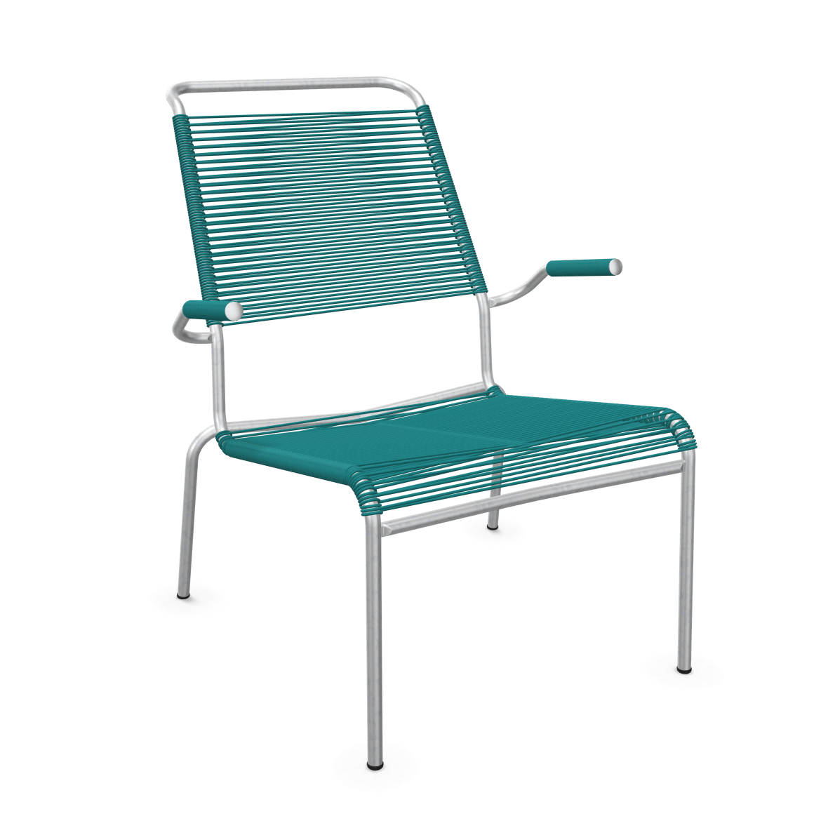 Schaffner Säntis Spaghetti Lounge Chair High Back – with armrest