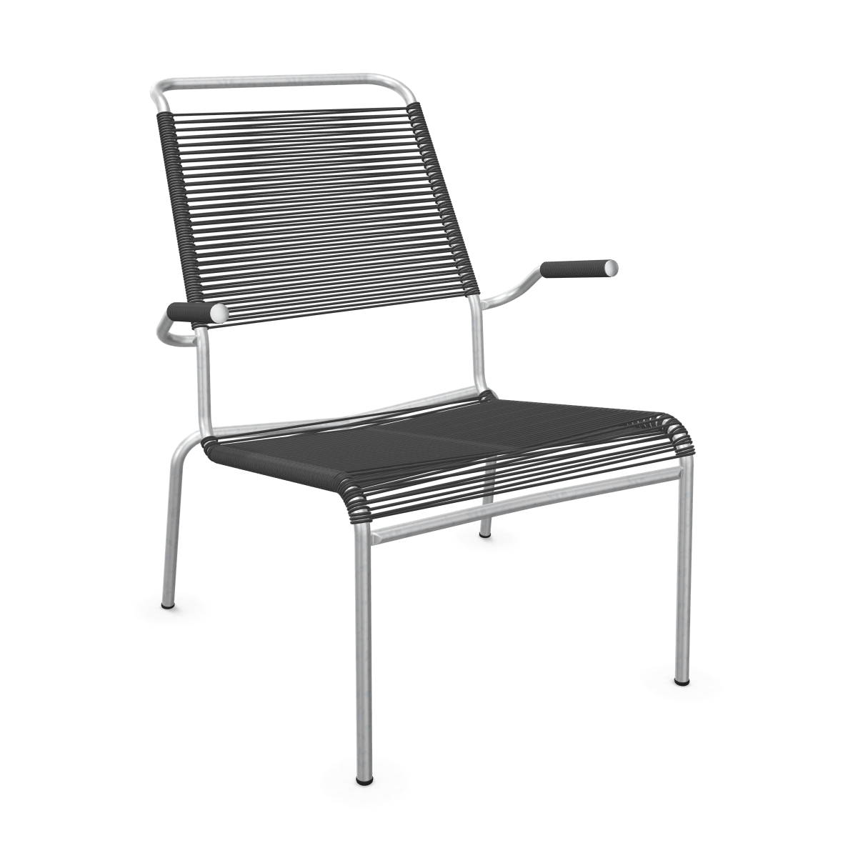 Schaffner Säntis Spaghetti Lounge Chair High Back – with armrest