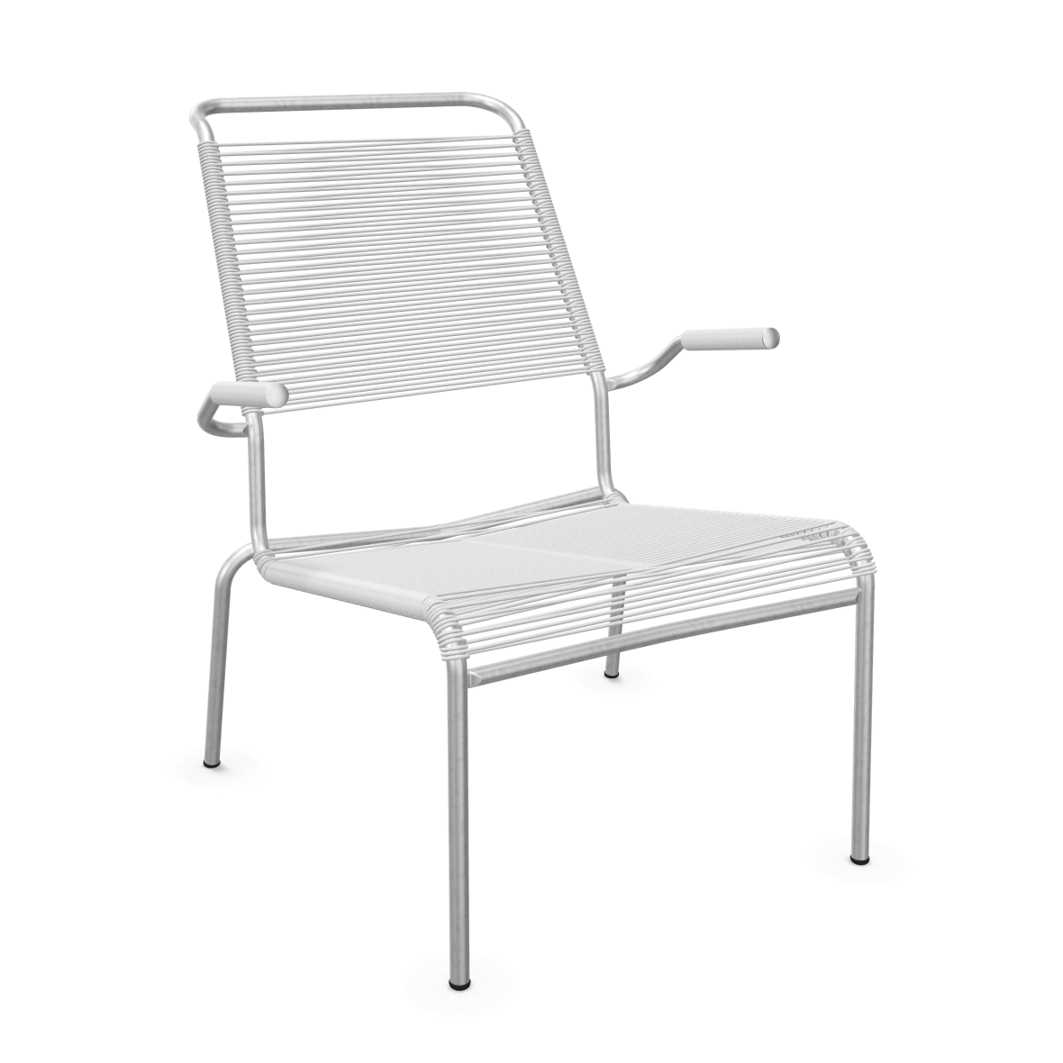Schaffner Säntis Spaghetti Lounge Chair High Back – with armrest