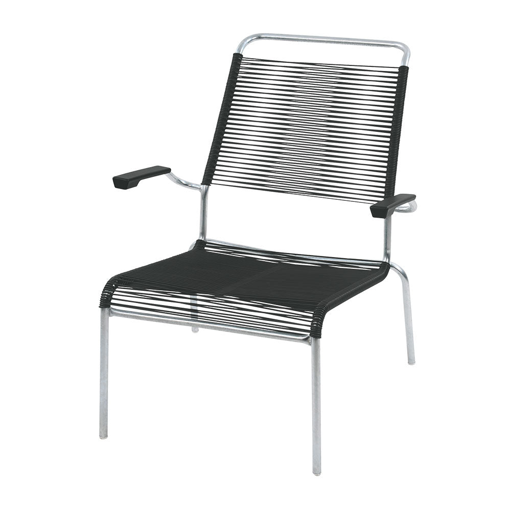 Schaffner Säntis Spaghetti Lounge Chair Hochlehner – mit Armlehne