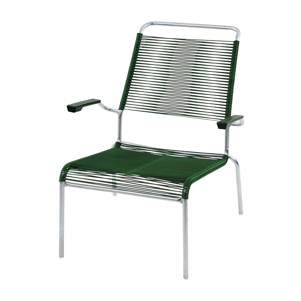 Schaffner Säntis Spaghetti Lounge Chair Hochlehner – mit Armlehne