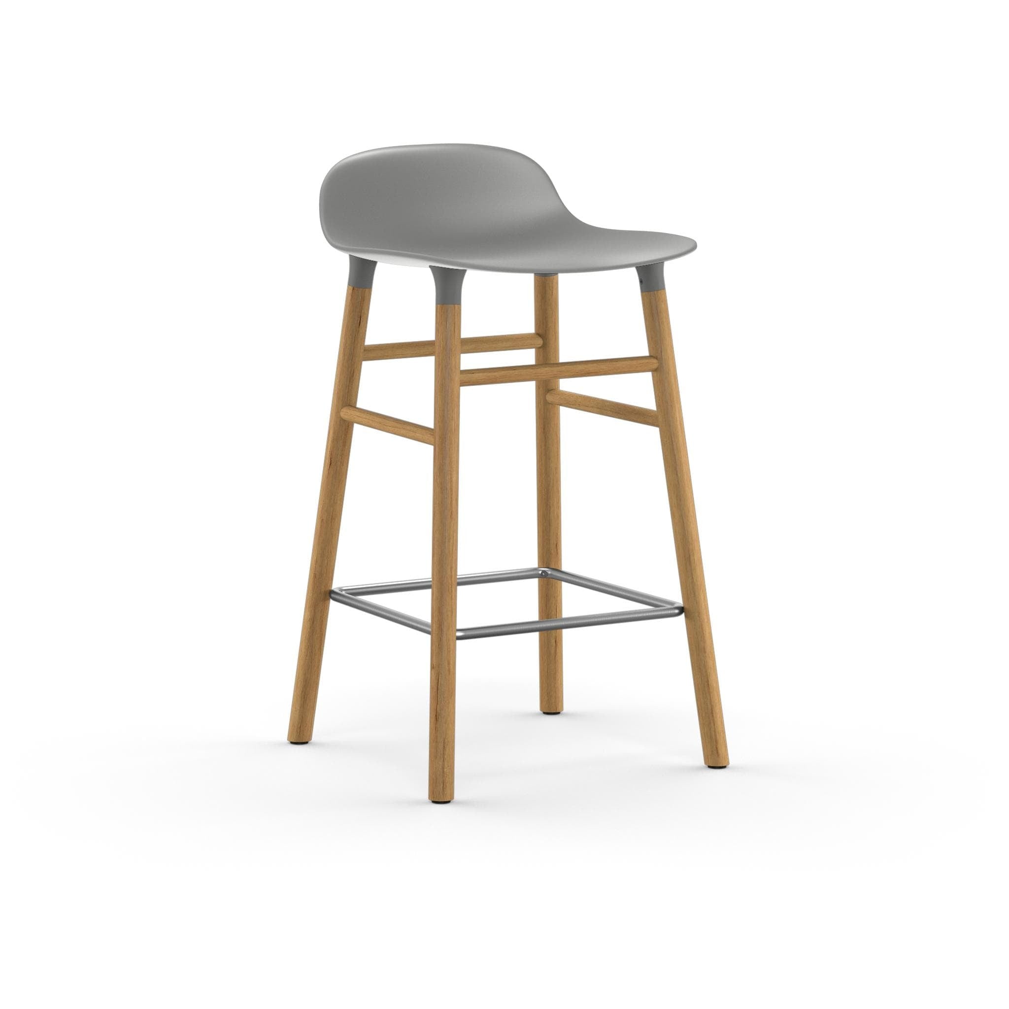 Form Barstool - Oak