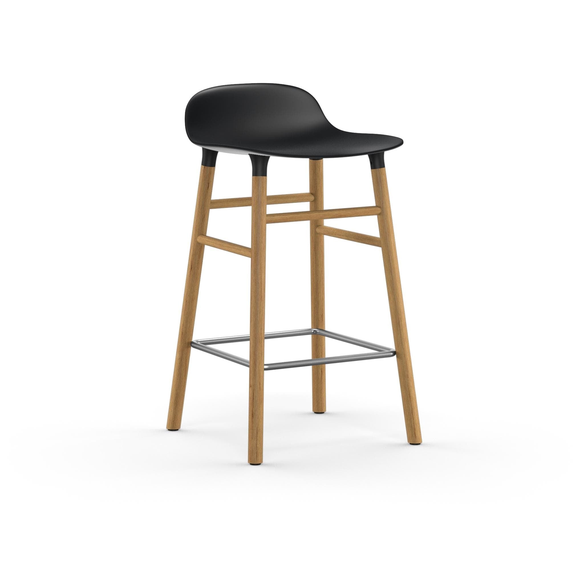 Form Barstool - Oak