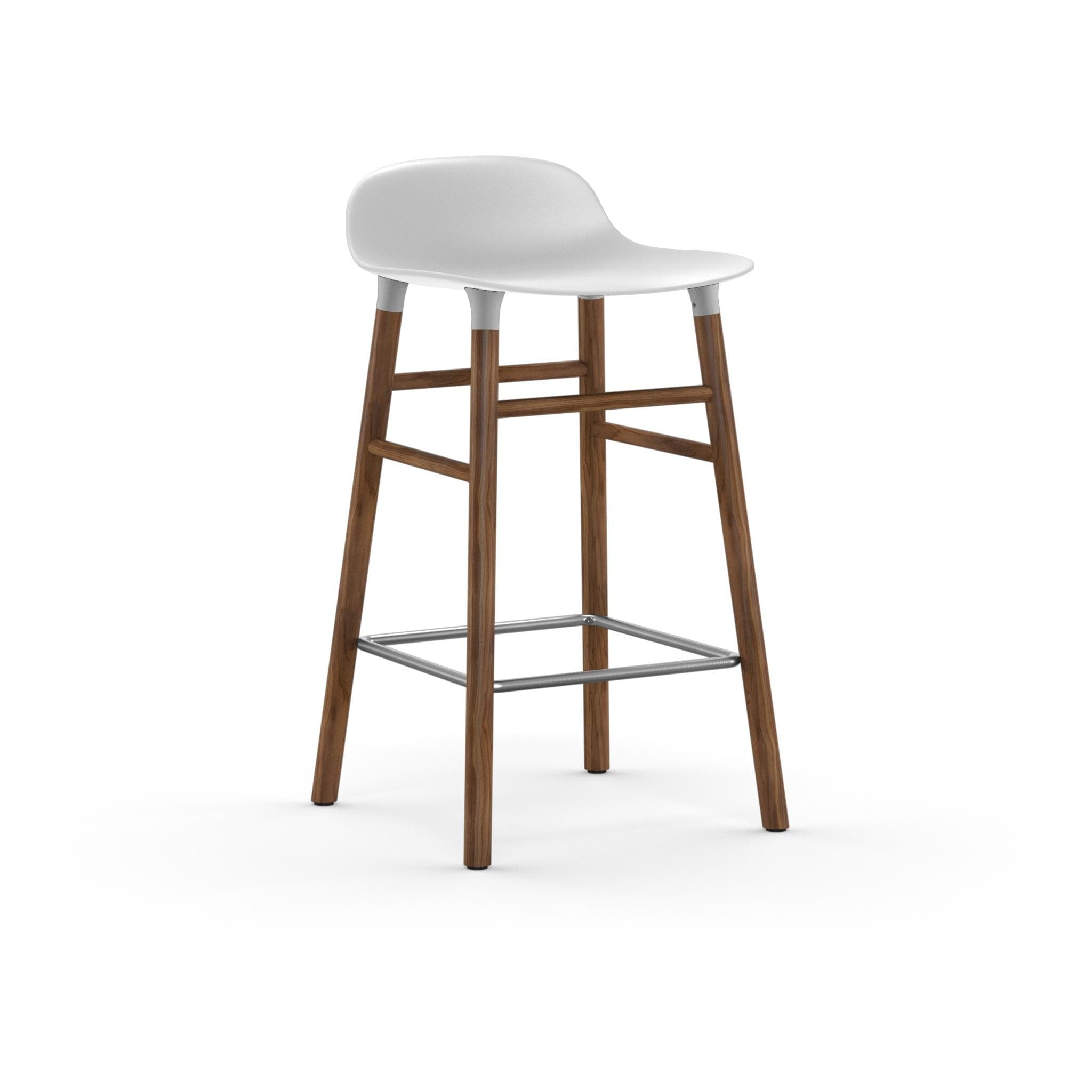 Form Barstool - Walnut