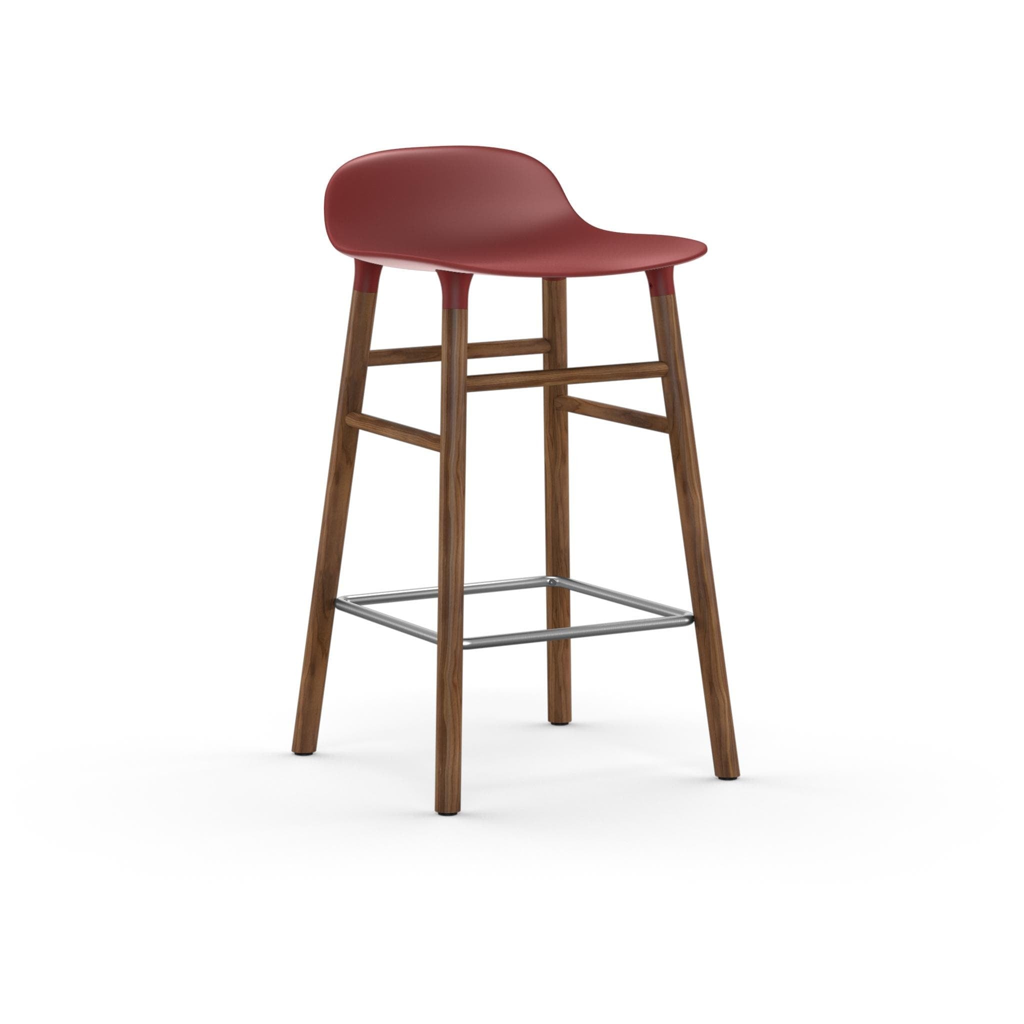 Form Barstool - Walnut