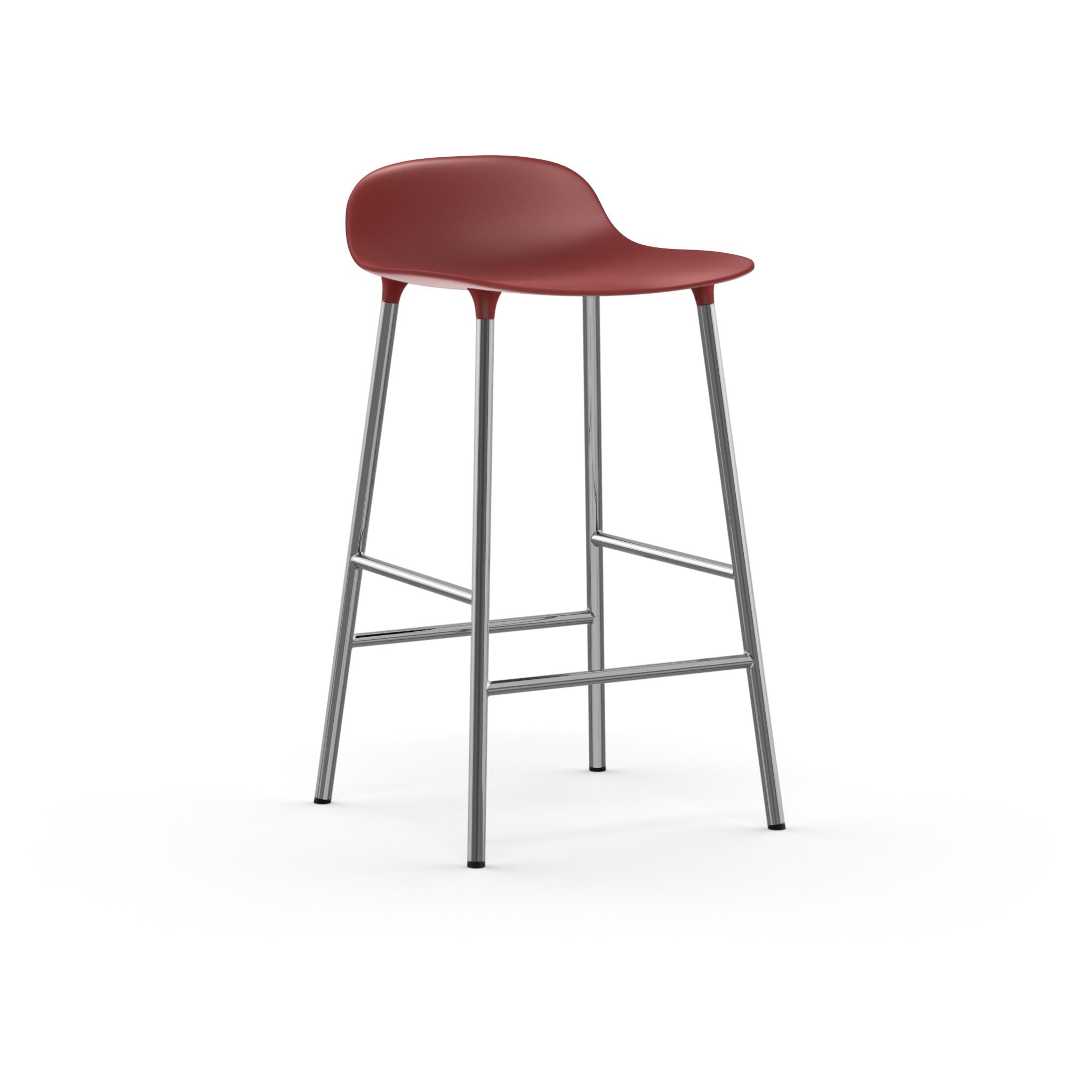 Form Barstool - Chrome