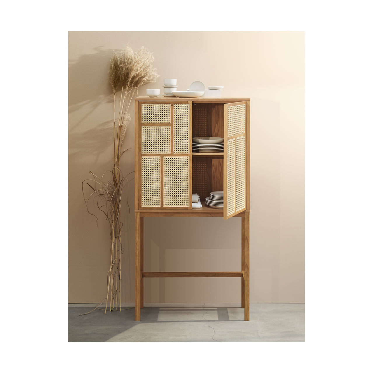 Rattan Cabinet