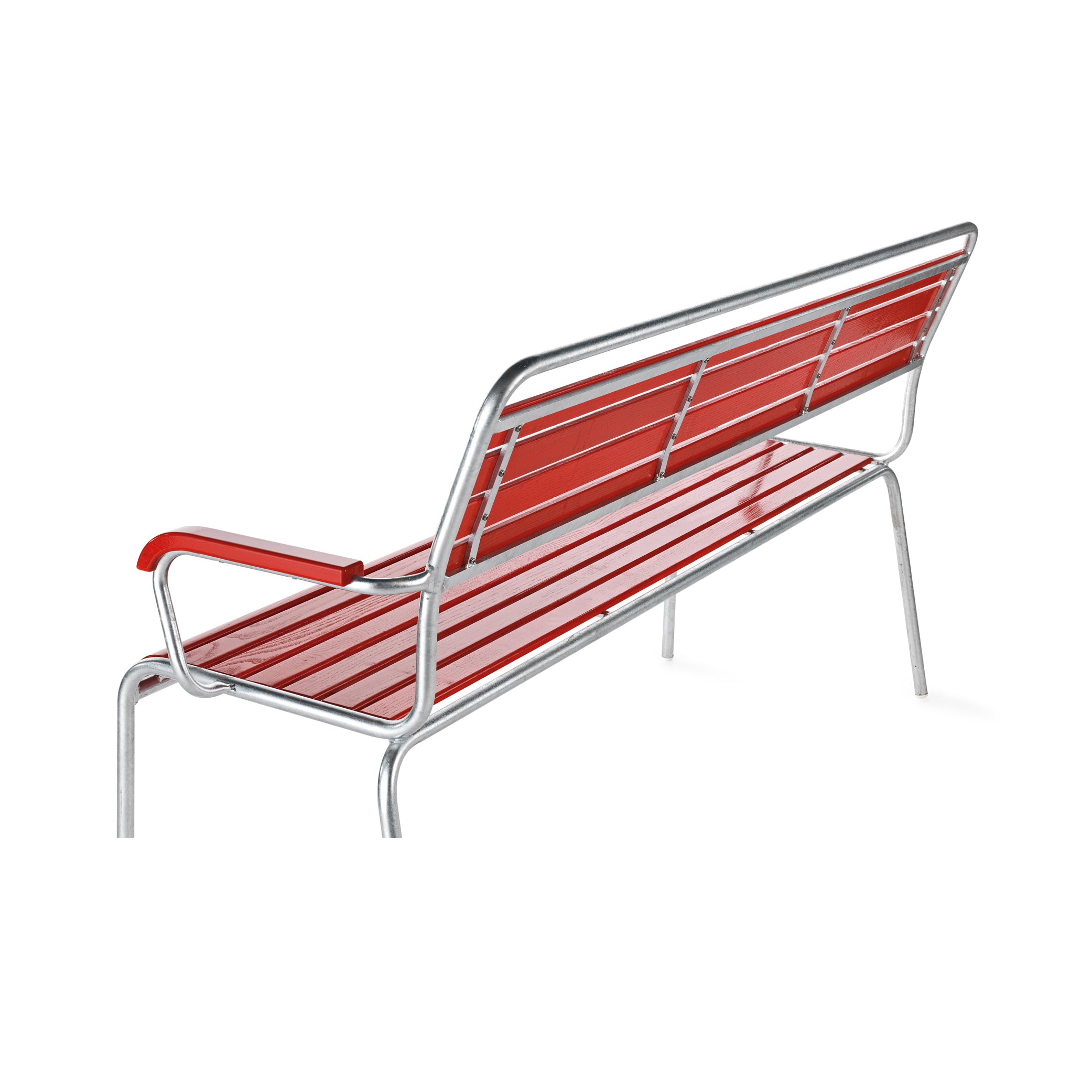 Schaffner Garden Bench – Rigi with Armrest