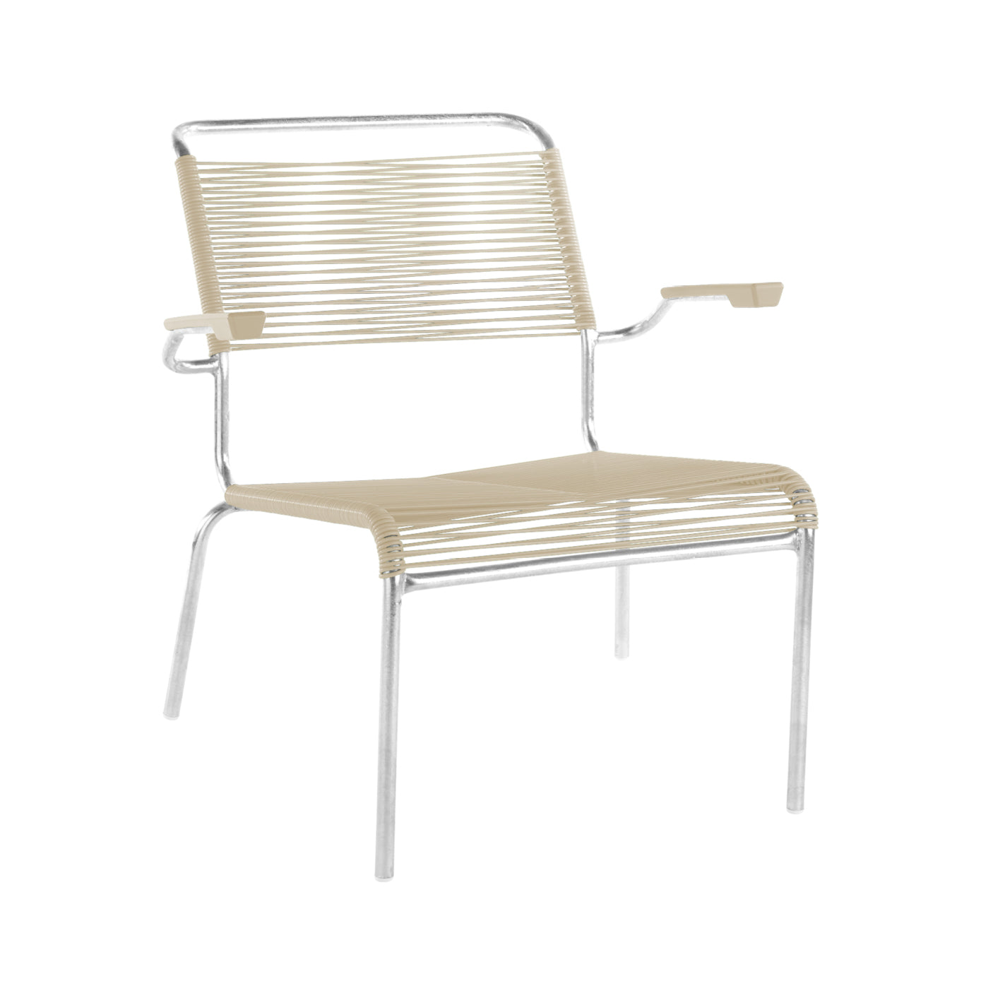 Schaffner Spaghetti Lounge Chair – Säntis mit Armlehne