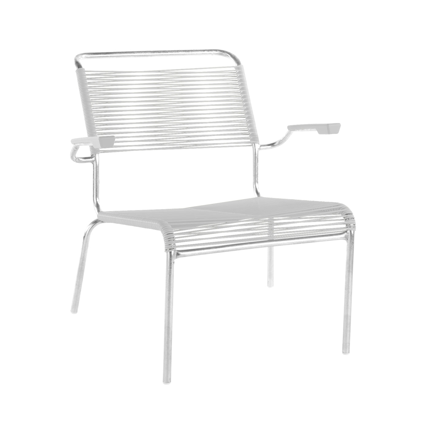 Schaffner Spaghetti Lounge Chair – Säntis mit Armlehne