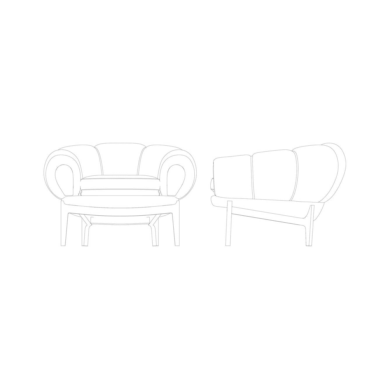 Croissant Lounge Chair