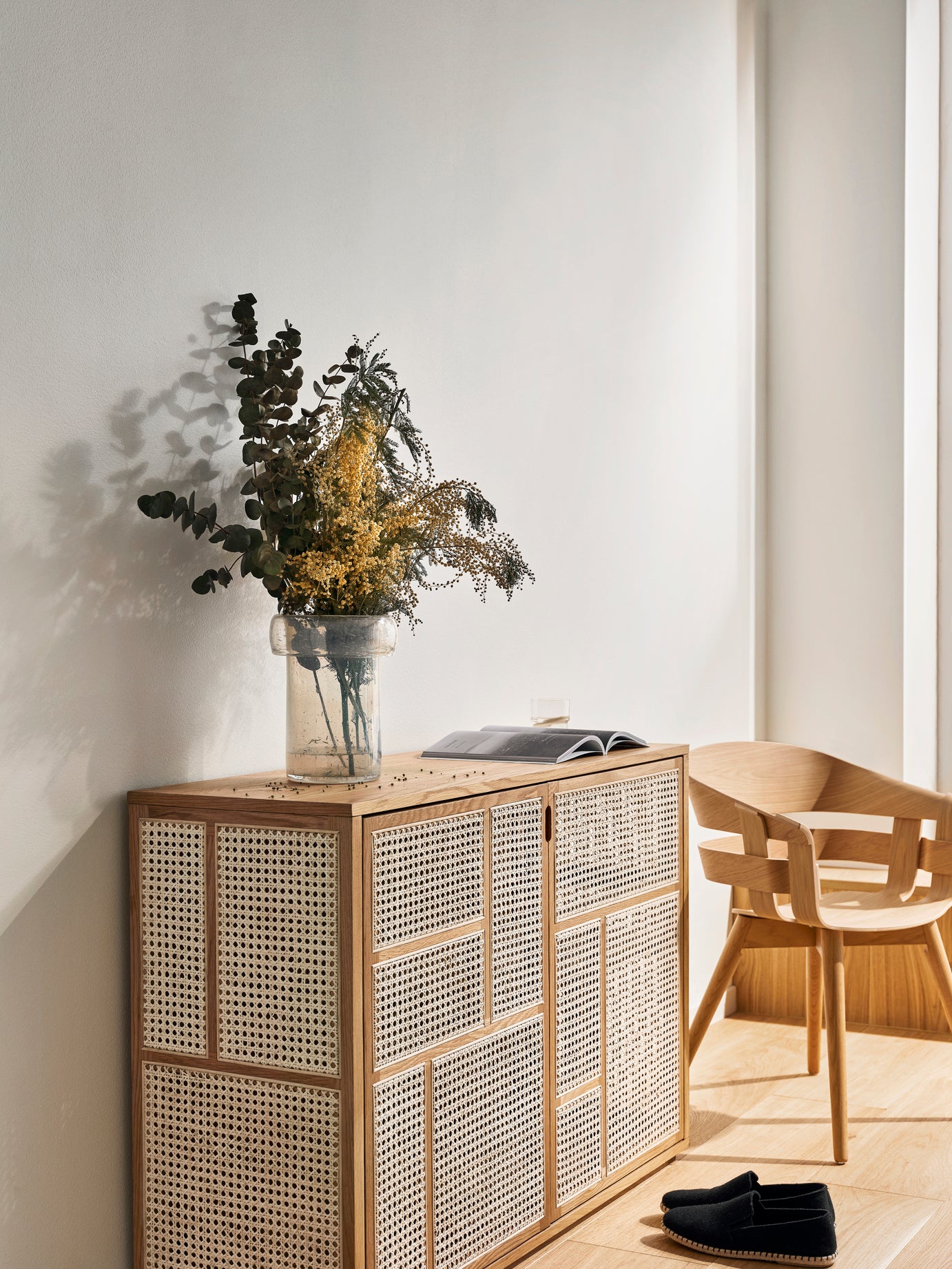 Rattan Sideboard