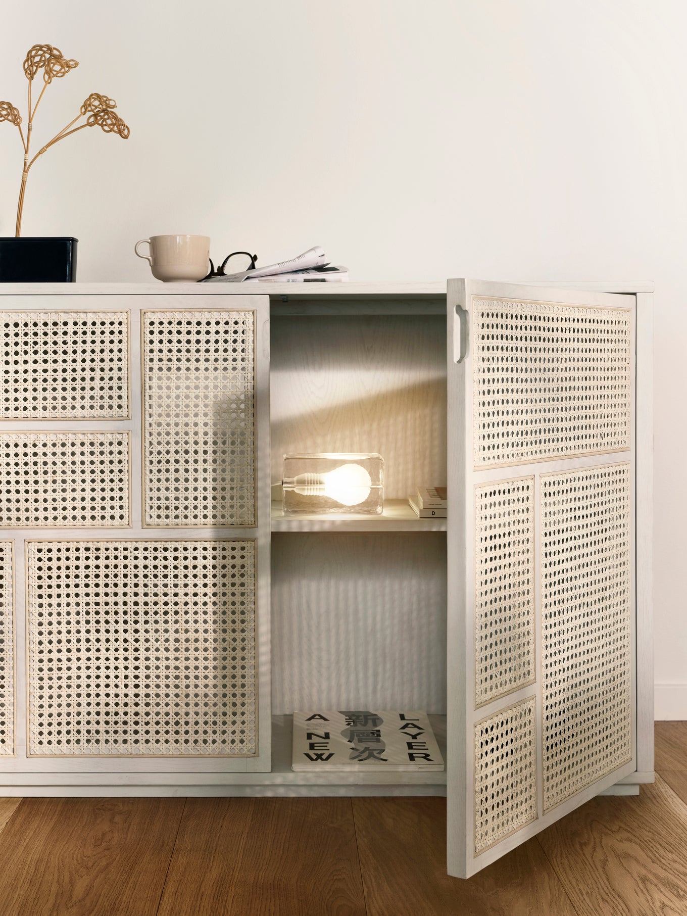 Rattan Sideboard