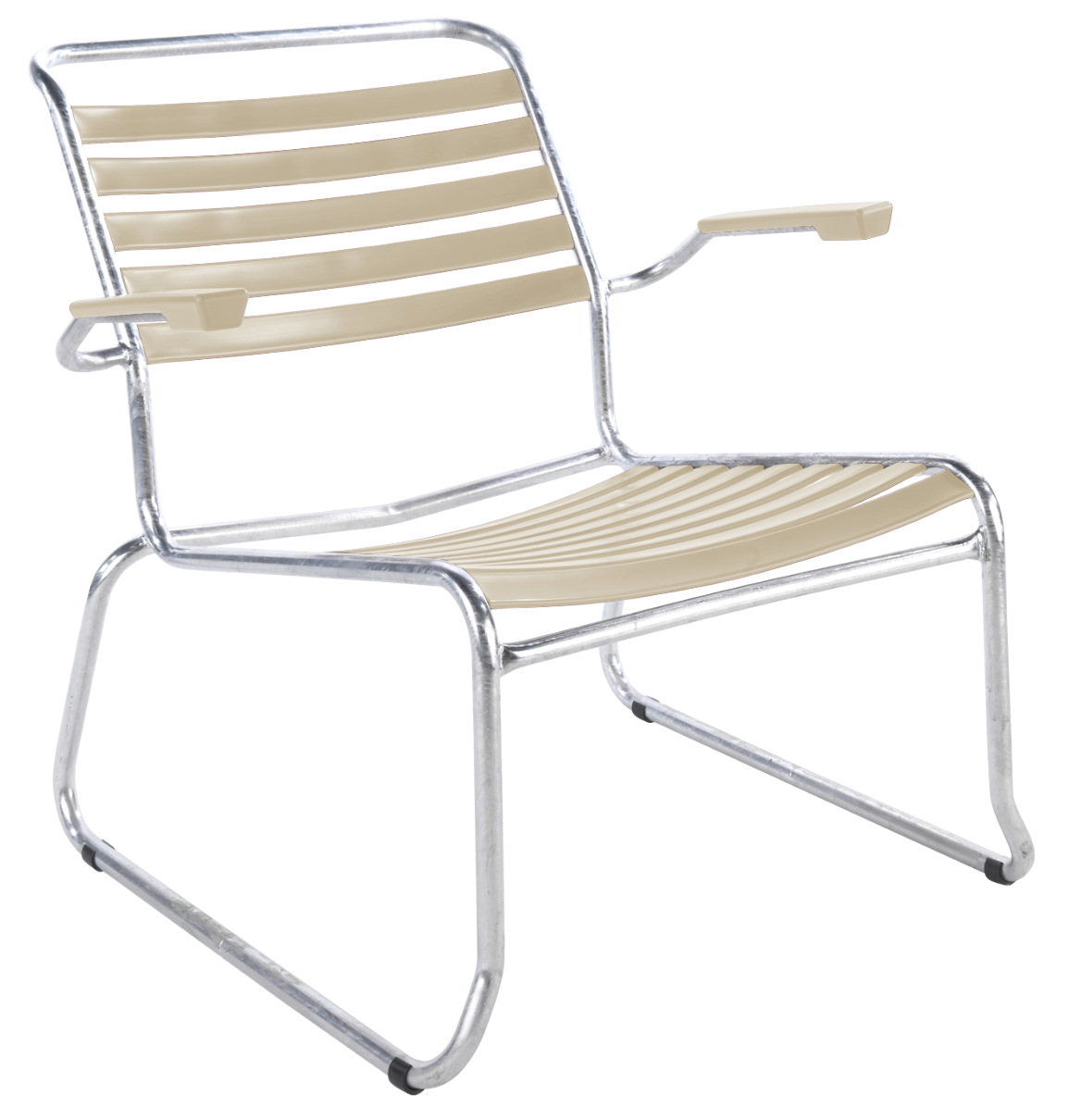 Schaffner Kufen Lounge Chair – Säntis mit Armlehne