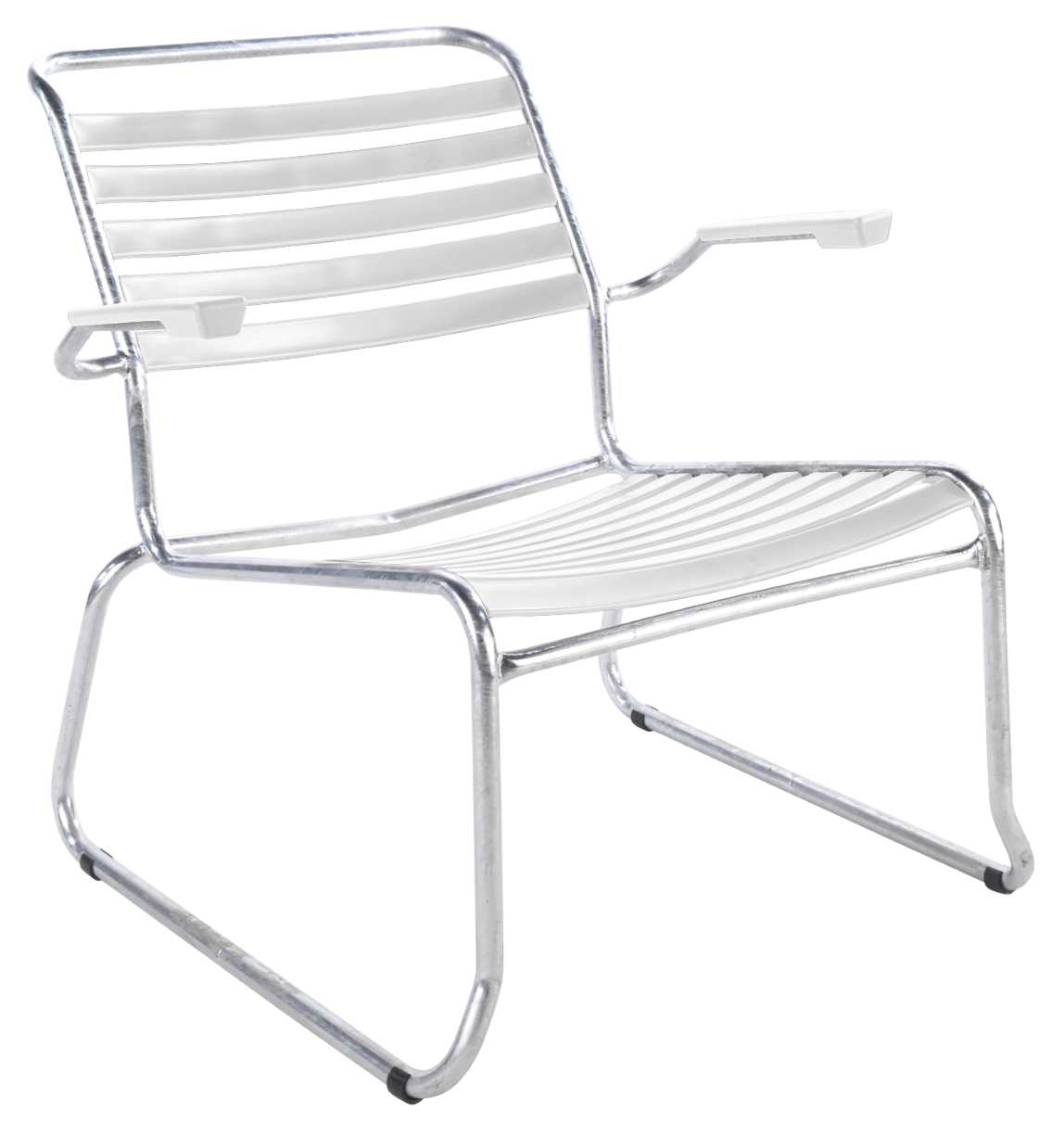 Schaffner Kufen Lounge Chair – Säntis mit Armlehne