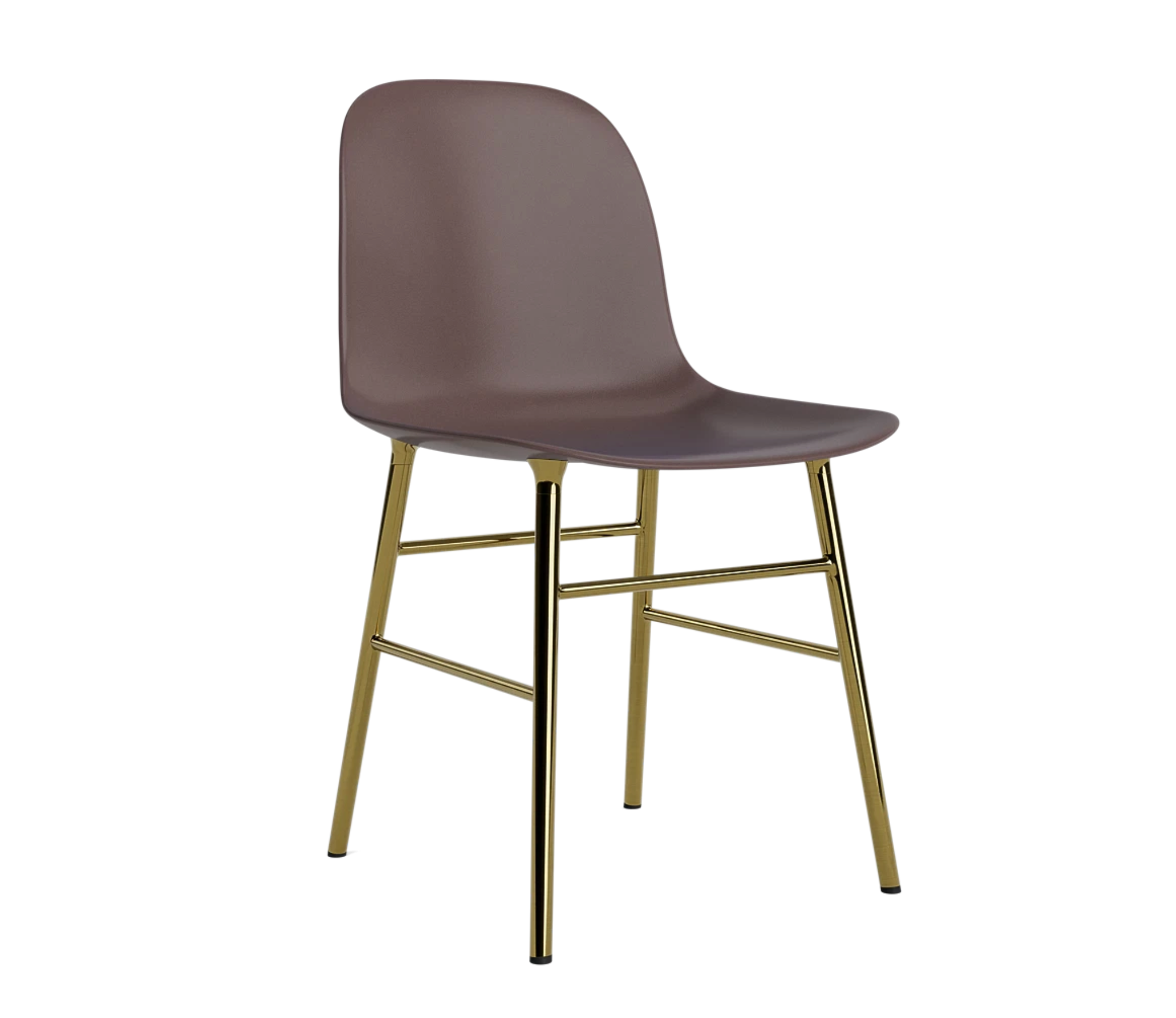 Form Chair - Brass