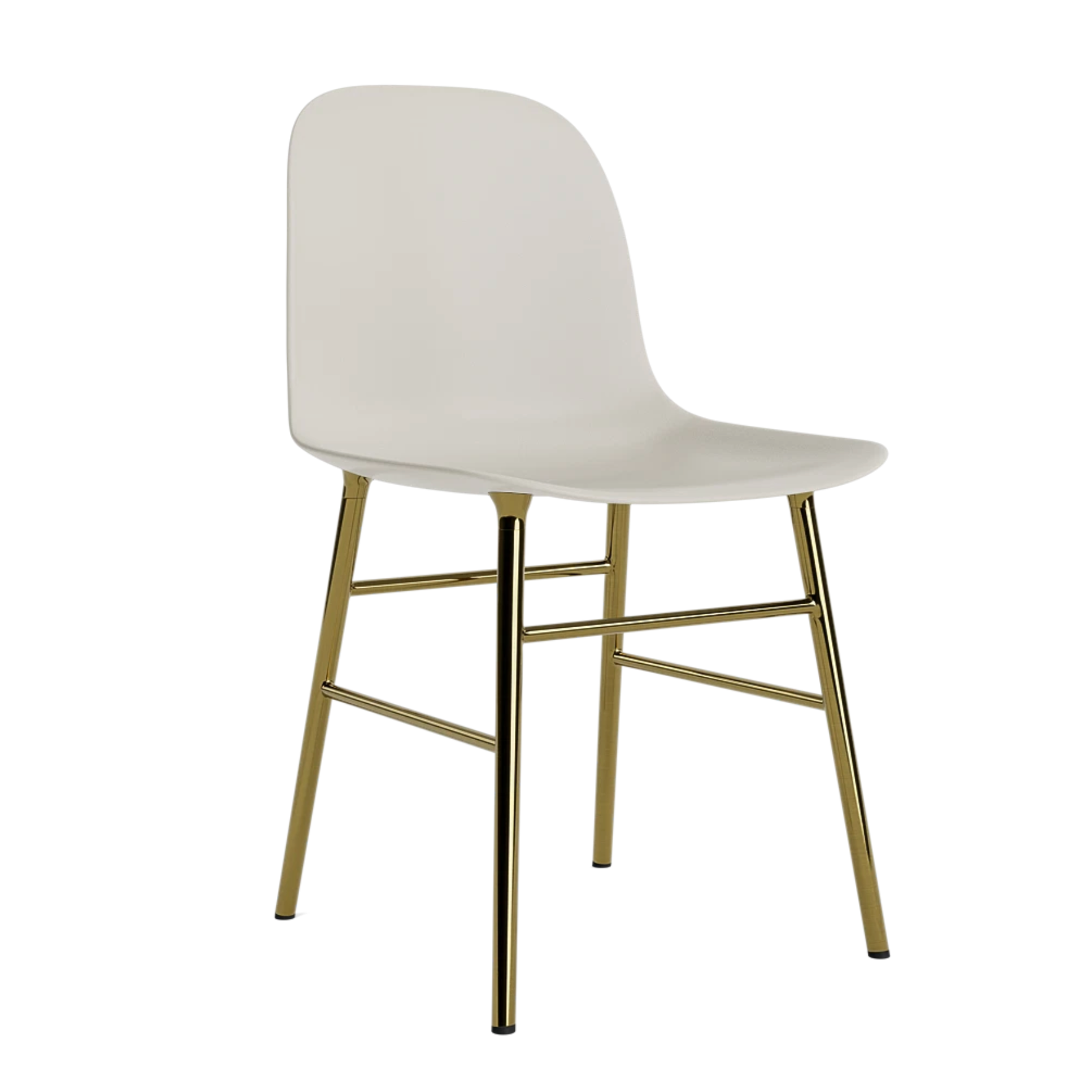 Form Chair - Brass