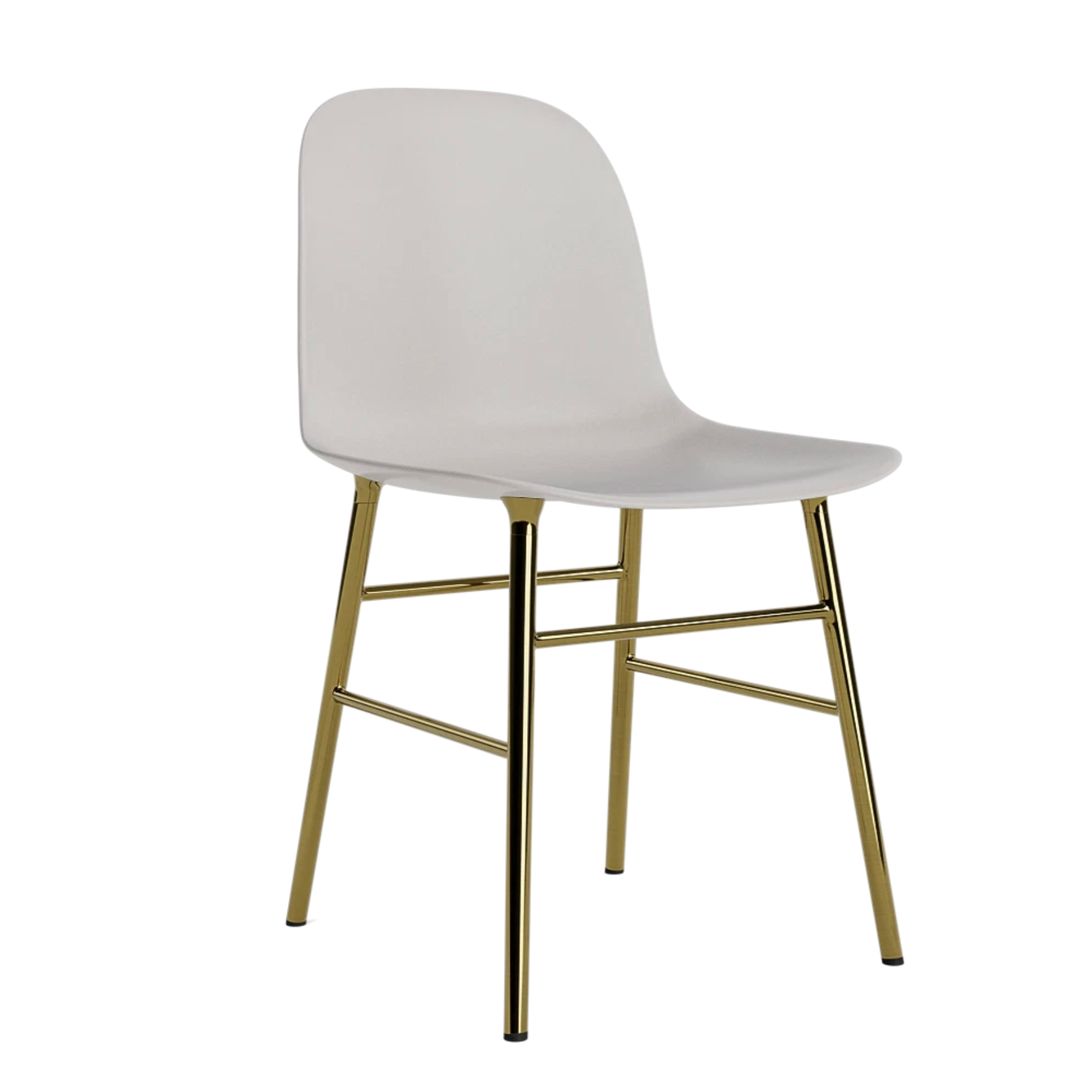 Form Chair - Brass