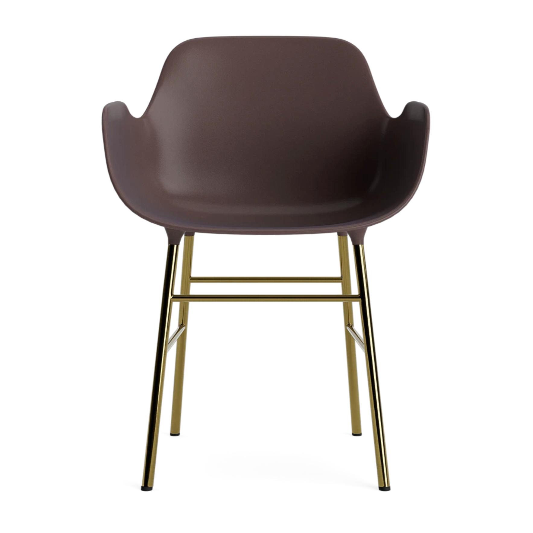 Form Armchair - Brass