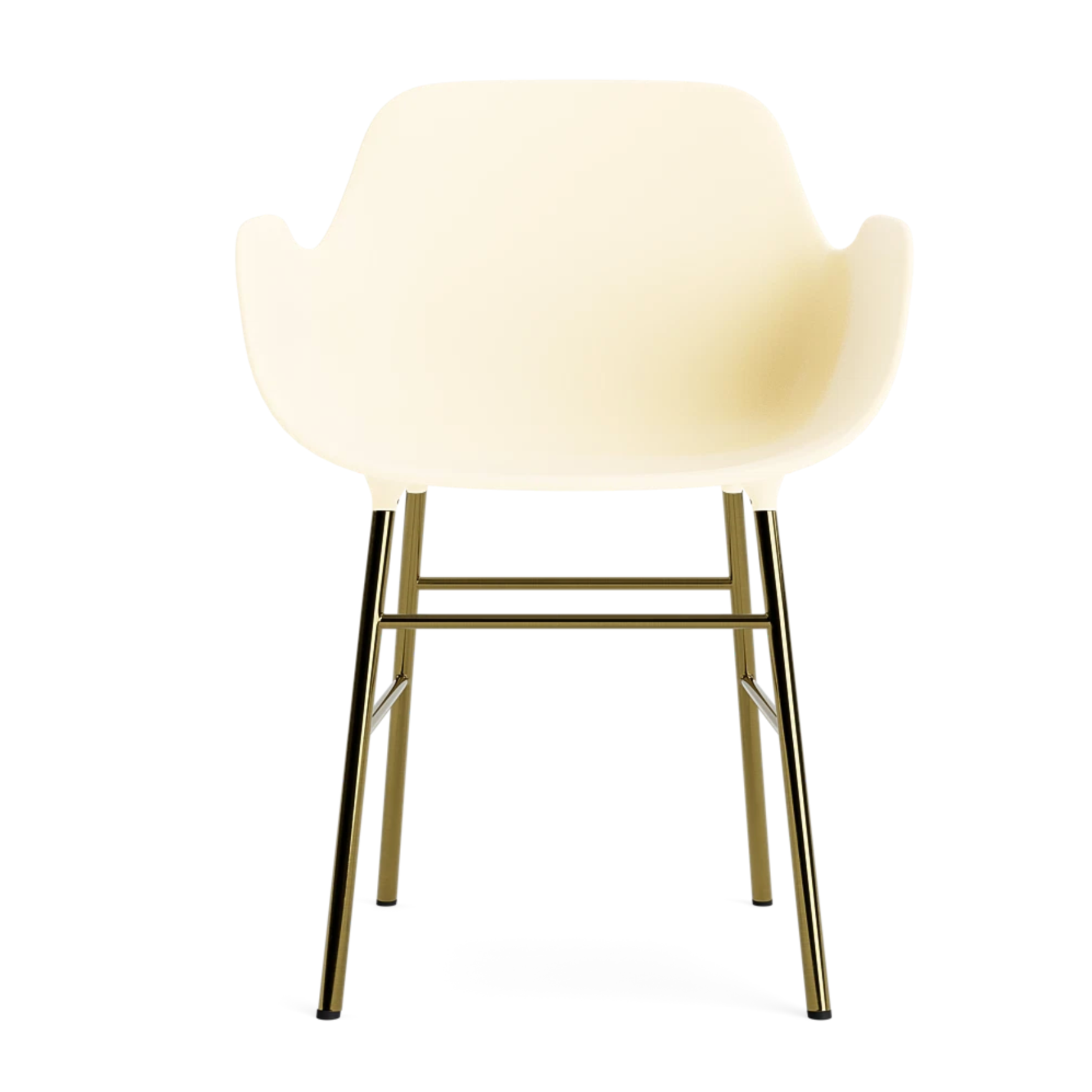 Form Armchair - Brass