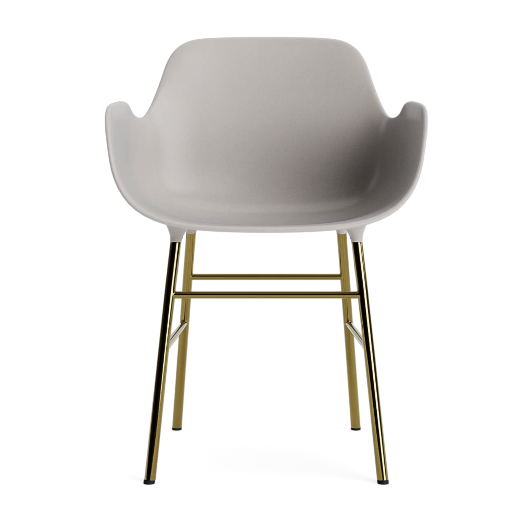 Form Armchair - Brass