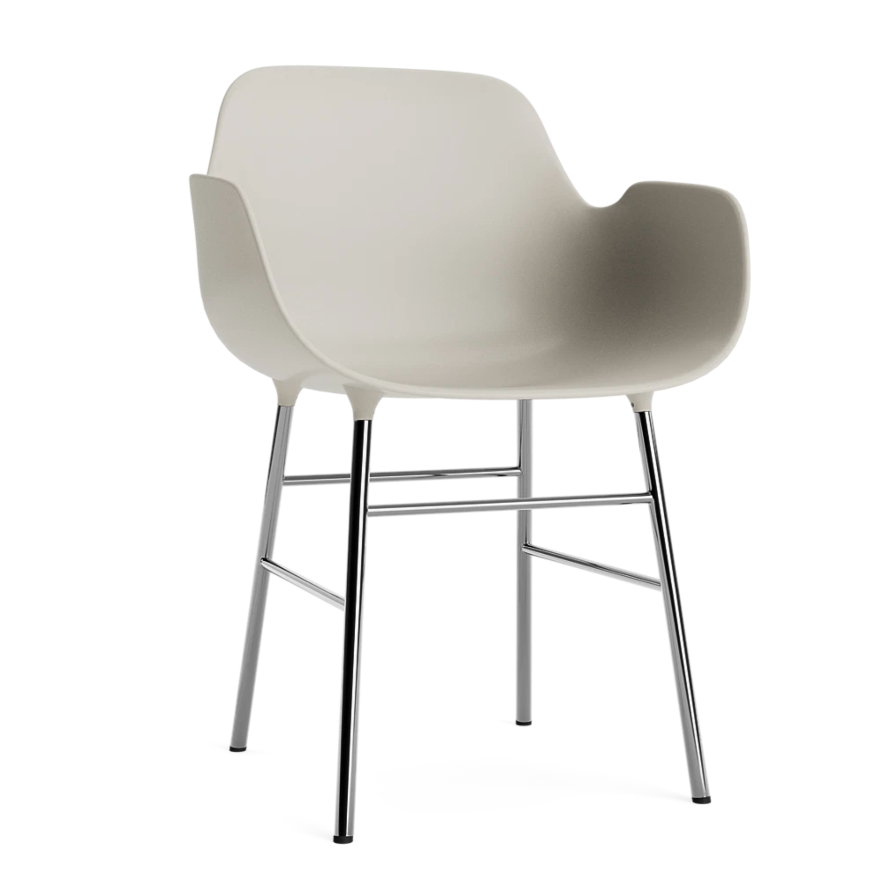 Form Armchair - Chrome