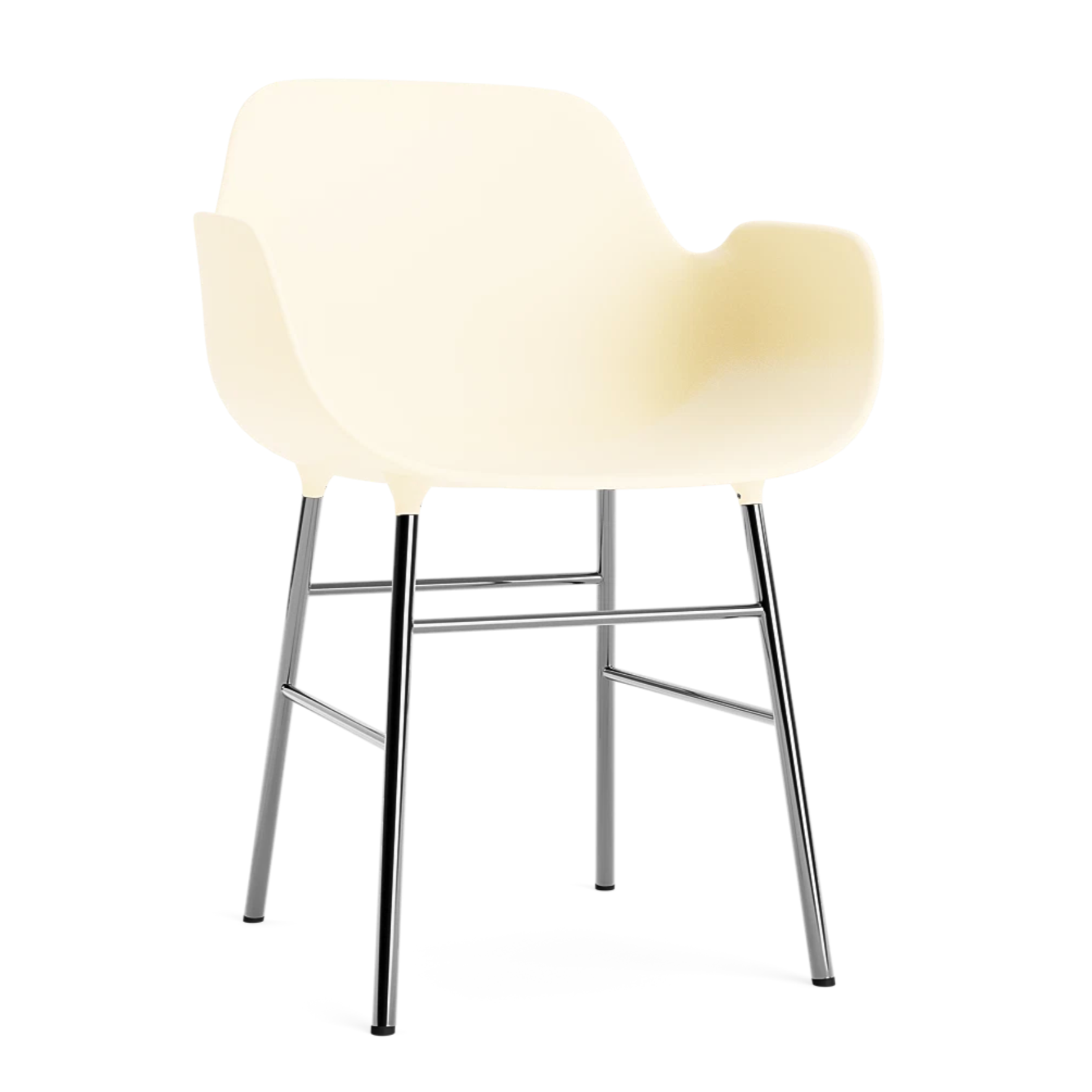 Form Armchair - Chrome